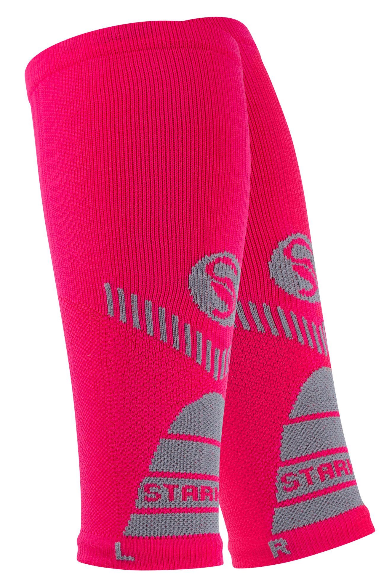 Stark Soul® Laufsocken Sport Waden-Kompressionsstrümpfe Paar Fuß, 2 und ohne für Pink Herren Damen