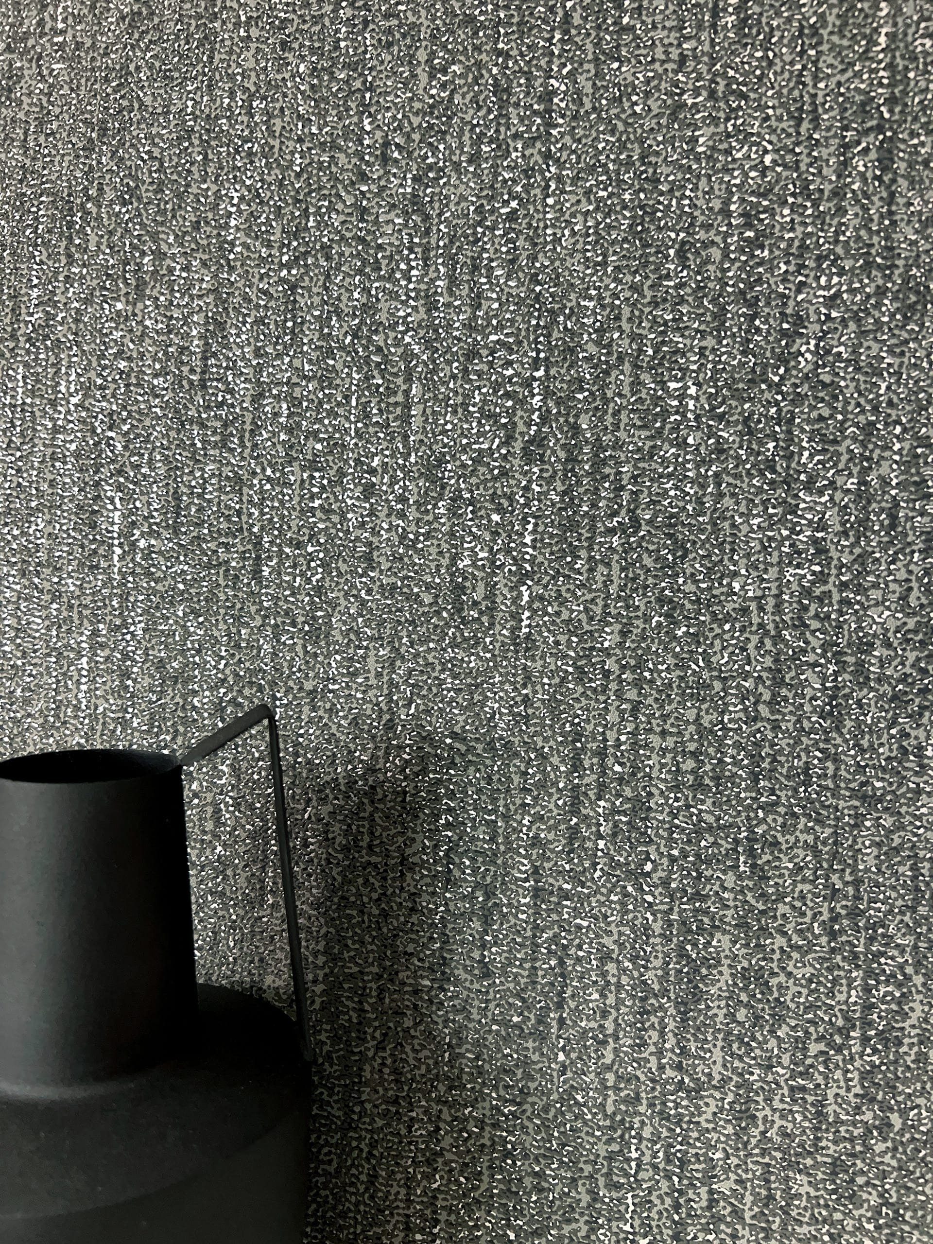 Newroom Vliestapete, Schwarz Tapete Modern Unifarbe günstig online kaufen