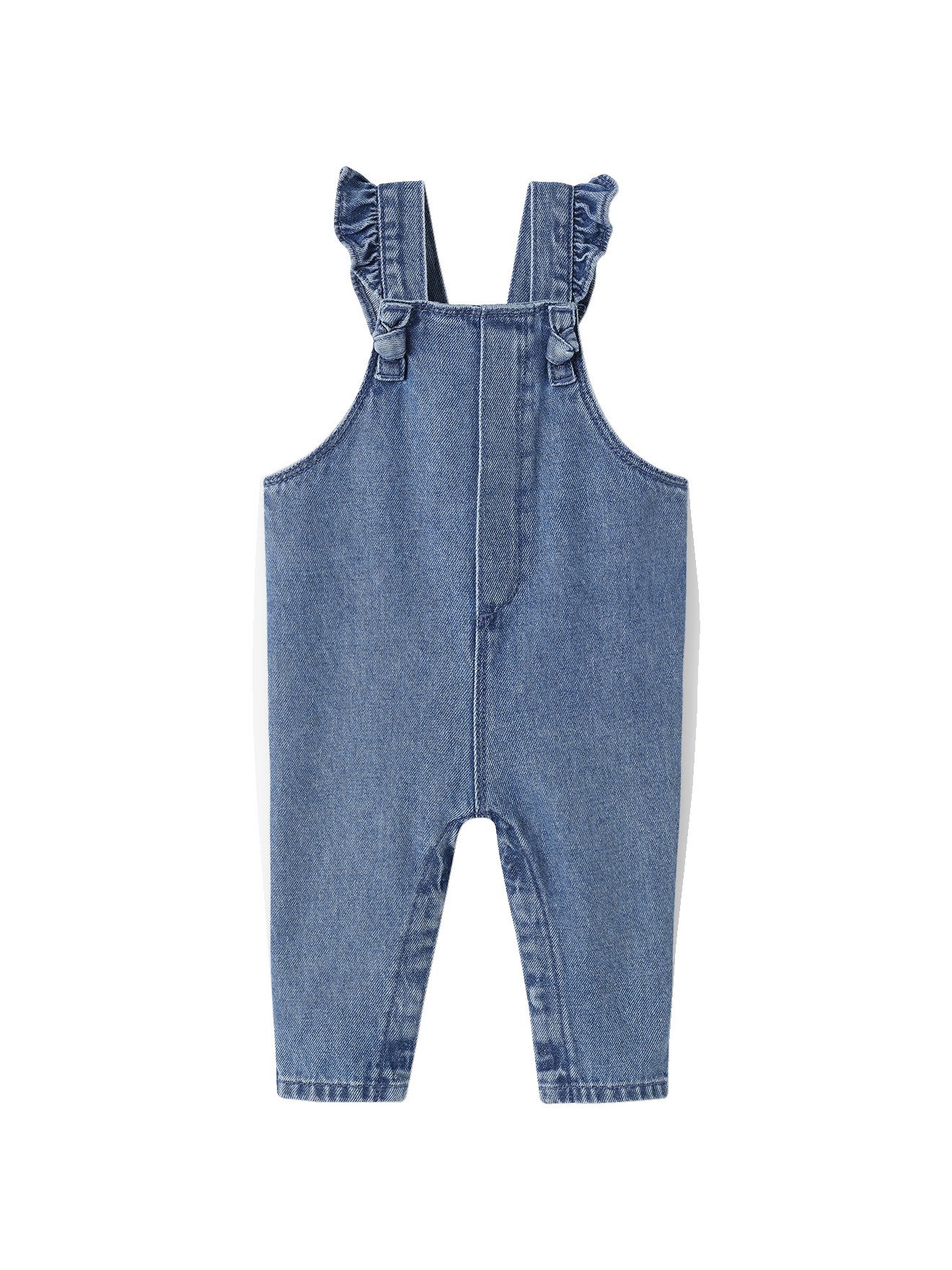 Jumpsuit Mädchen Baby Jeans-Latzhose
