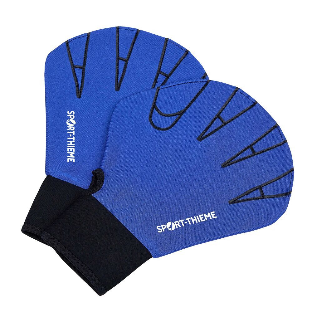 Sport-Thieme Schwimmhilfe Aqua-Fitness-Handschuhe Geschlossen, Durch Klettverschluss am Handgelenk individuell einstellbar