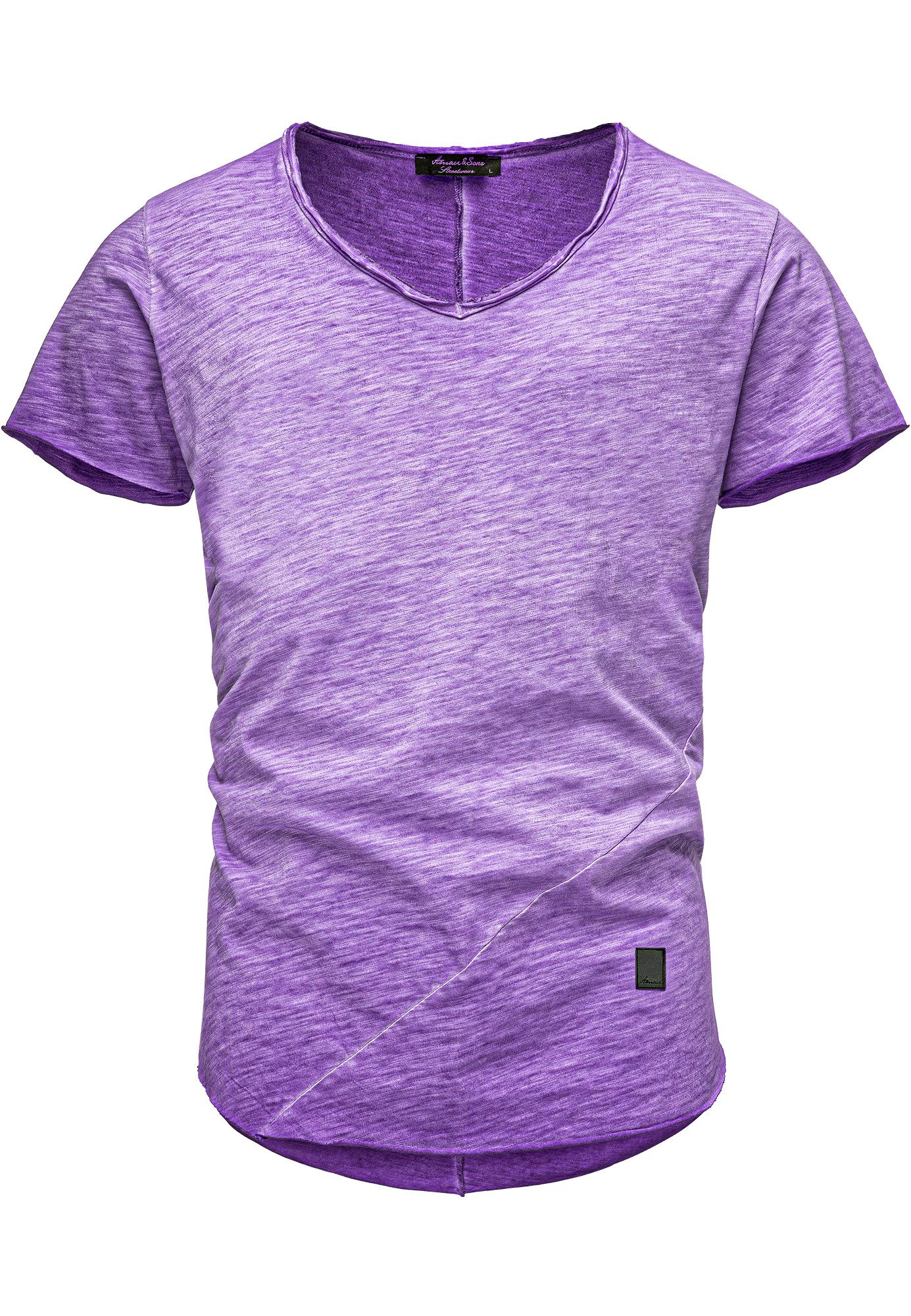 Amaci&Sons T-Shirt SAN FRANCISCO Herren Oversize günstig online kaufen