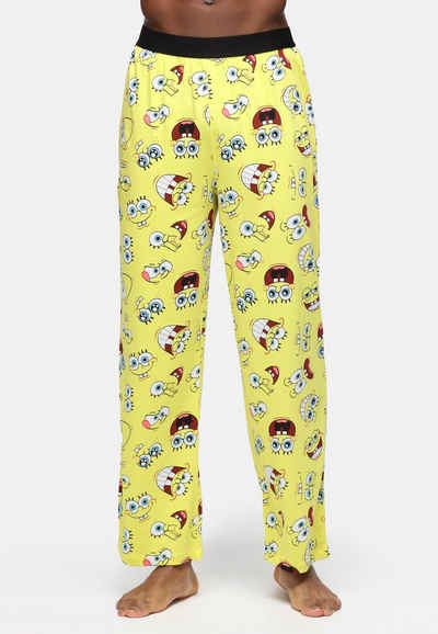 Recovered Loungepants Lounge Pant - Spongebob Character Features - yellow