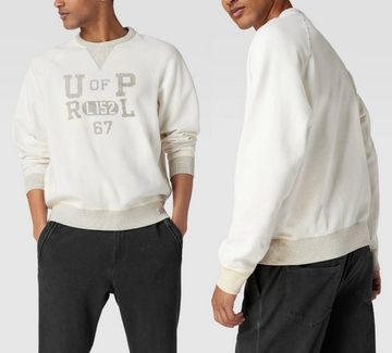 Ralph Lauren Sweatshirt POLO RALPH LAUREN Vintage Off-White Sweater Sweatshirt Jumper Pulli Pu