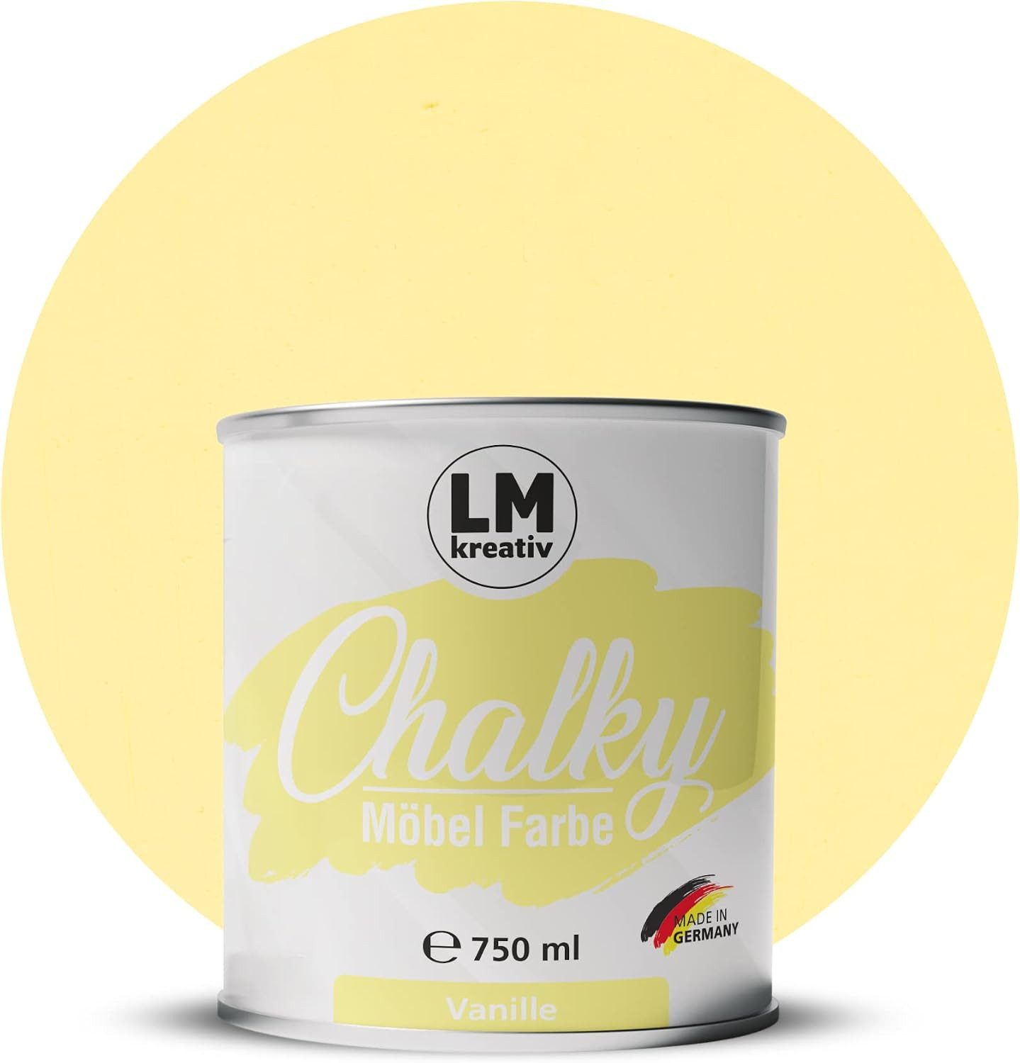 LM-Kreativ Kreidefarbe Chalky Möbelfarbe 750 ml