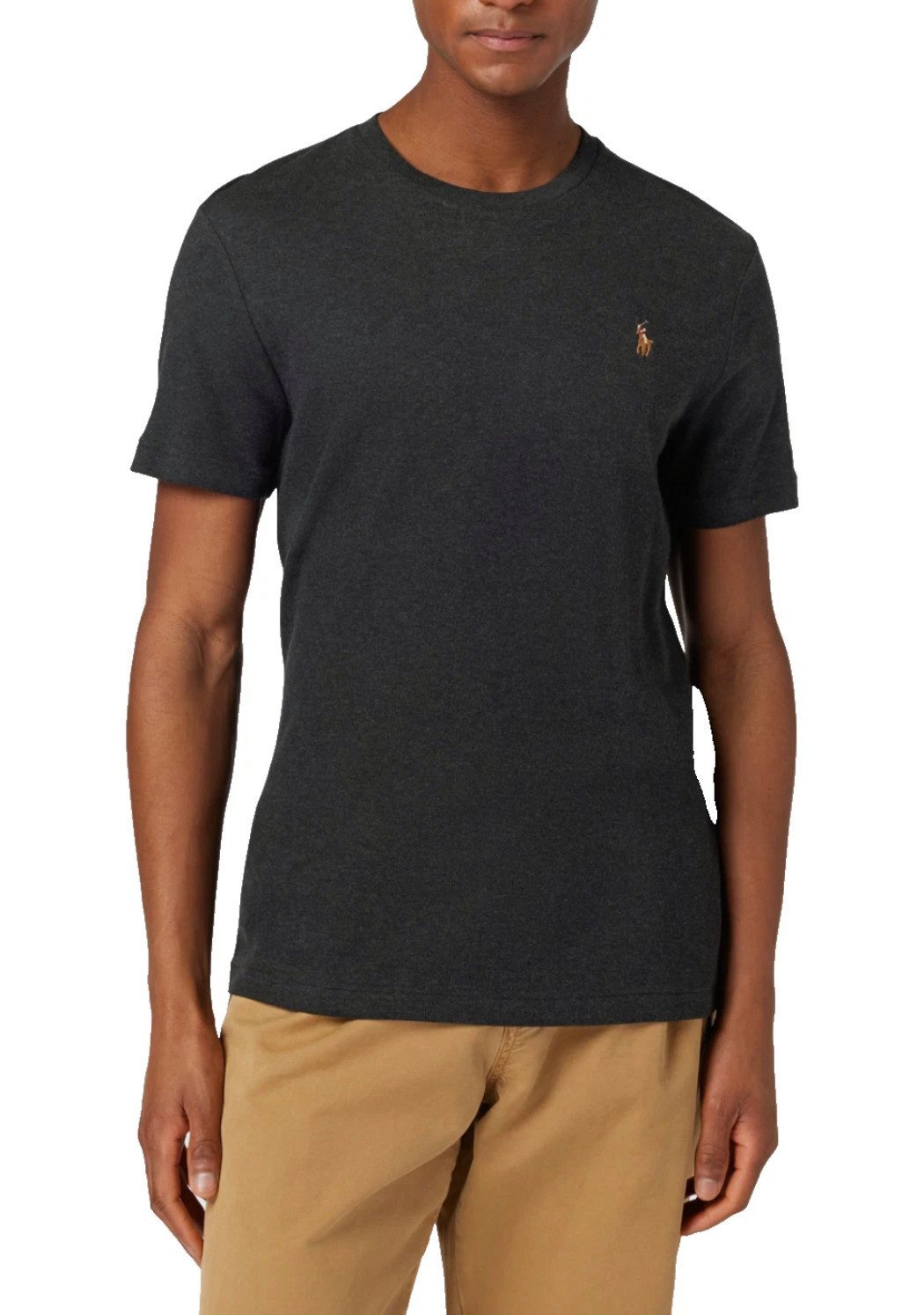 Polo Ralph Lauren T-Shirt Herren Pima Cotton Custom Slim Fit Luxuriöser Int günstig online kaufen