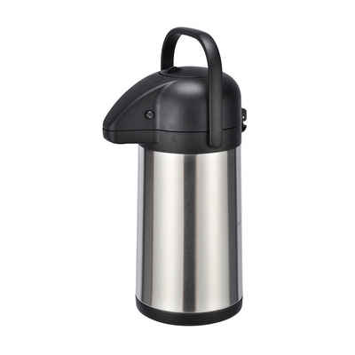 INDA-Exclusiv Gewürzbehälter Airpot Edelstahl 2,2 Liter Pumpkanne