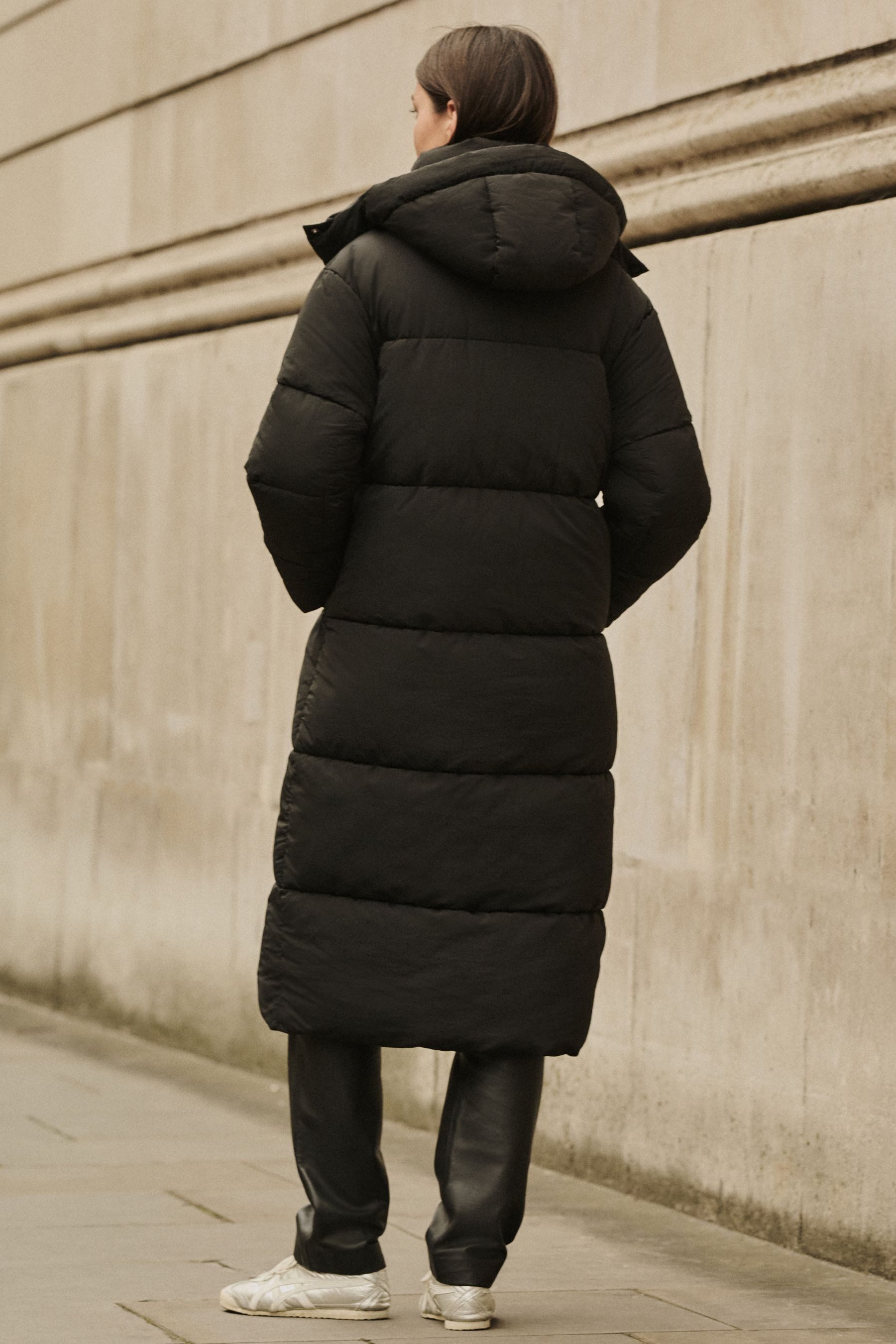 Next Steppmantel Langer wattierter Mantel, Kurzgröße (1-tlg) günstig online kaufen