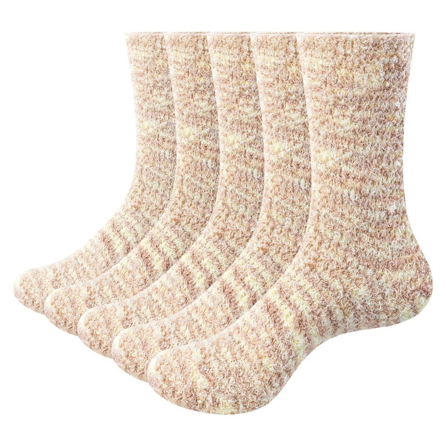 LuxusKollektion Kuschelsocken Kuschelsocken Damen Flauschig Warm