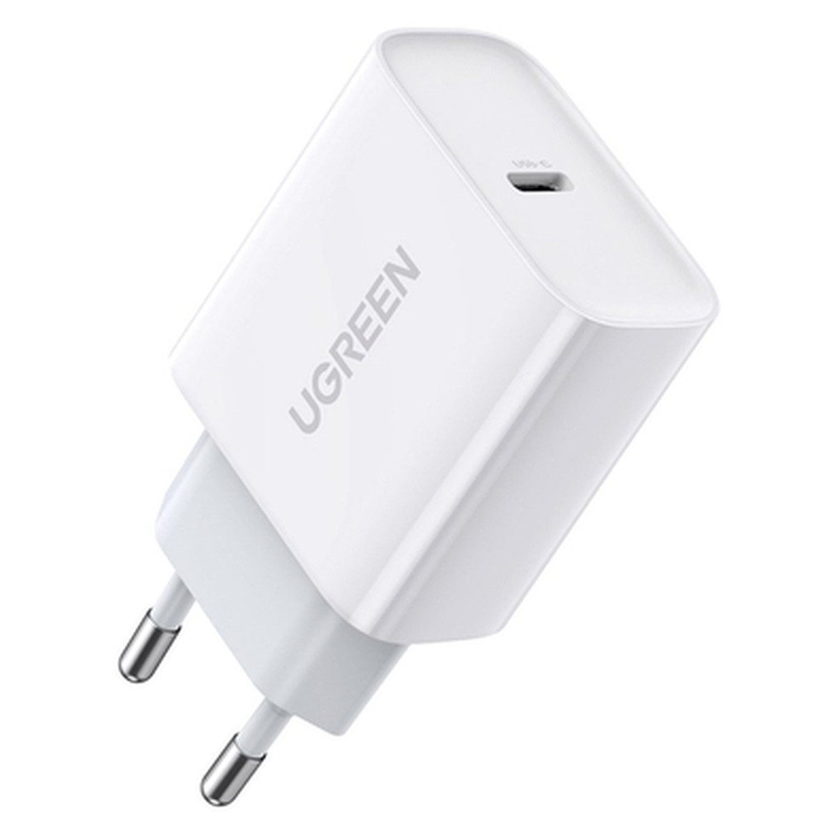 UGREEN Ugreen USB Ladegerät PD 3.0QC 4 0 20 W 3A weiß 60450 Smartphone-Ladegerät
