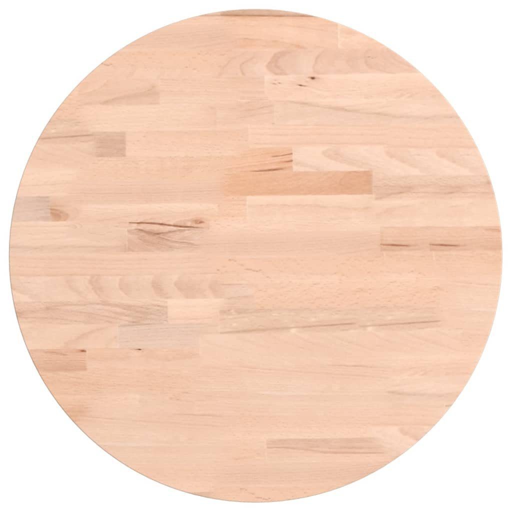 Massivholz Rund Ø40x2,5 Buche Tischplatte furnicato cm