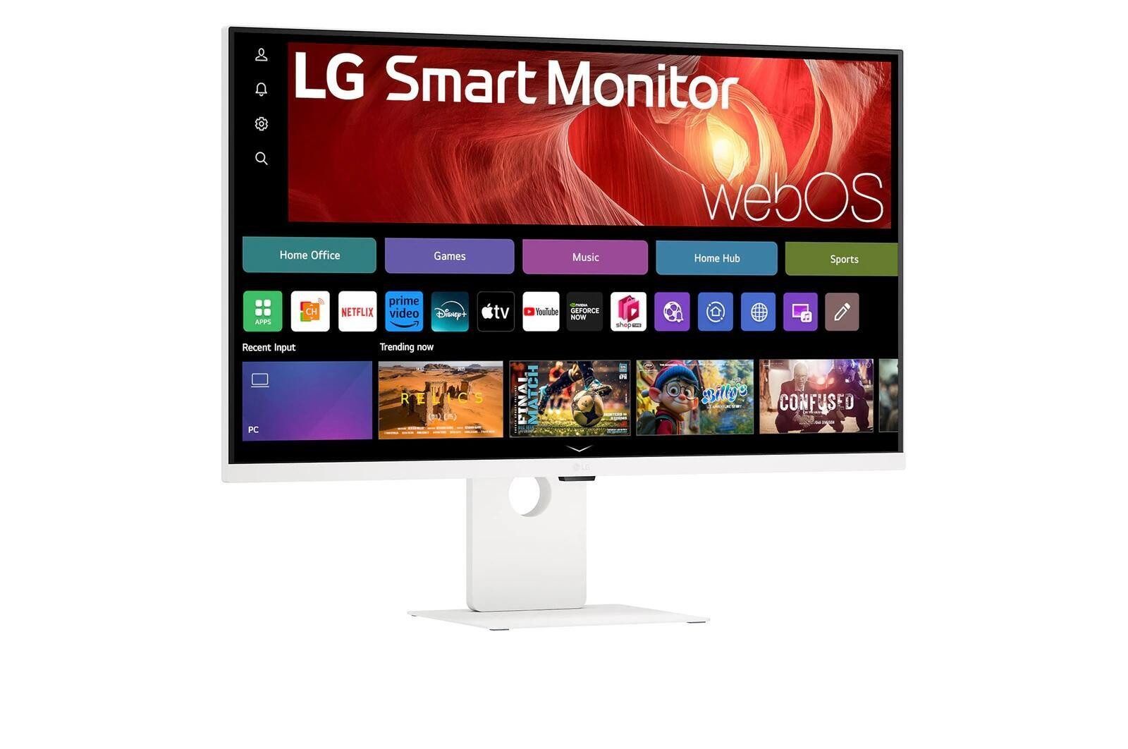 LG LG 36,5 Zoll 4K-UHD Smart Monitor mit webOS TFT-Monitor (3840 x 2160, 5 ms Reaktionszeit, 60 Hz, IPS Panel)