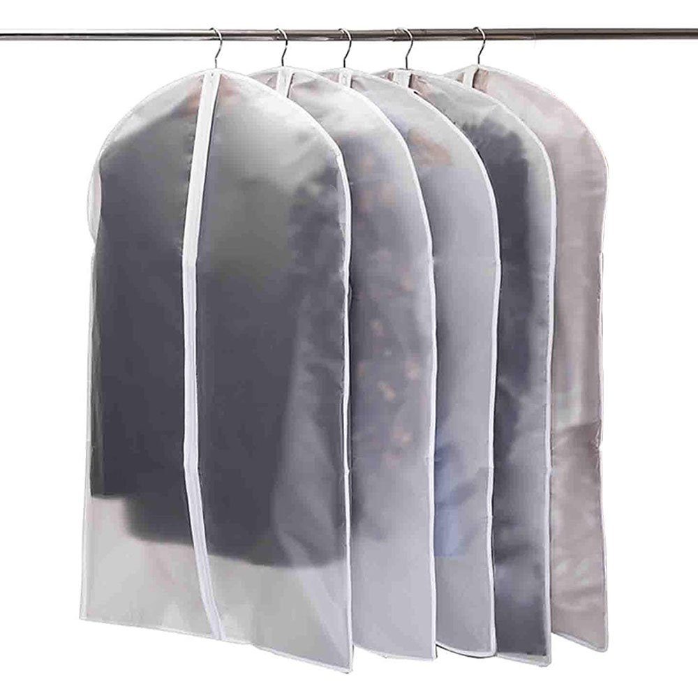 Mmgoqqt Kleidersack Stoff Kleidersack Kleidersäcke zum Aufbewahren und  Reisen, Leichte waschbare kleiderhülle lang für Kleider, Anzüge, Mäntel  60*100cm