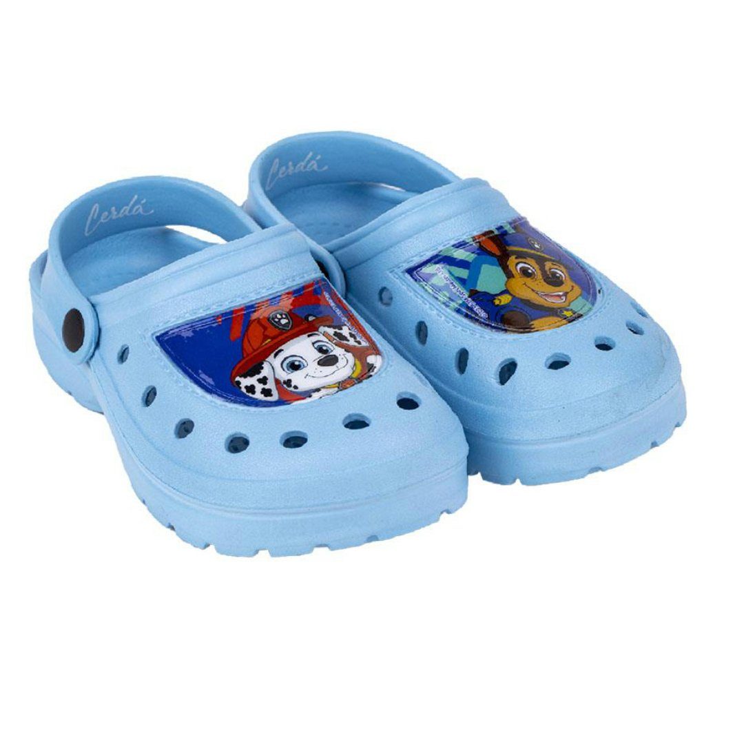 PAW PATROL Paw Patrol Jungen Kinder Clogs Badeschuhe Chase Marshall Clog Gr. 22 bis 29