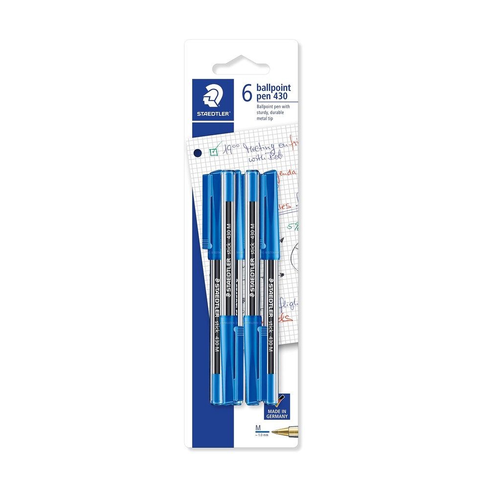 STAEDTLER Kugelschreiber 430 M3BK6 stick, (1-tlg), title