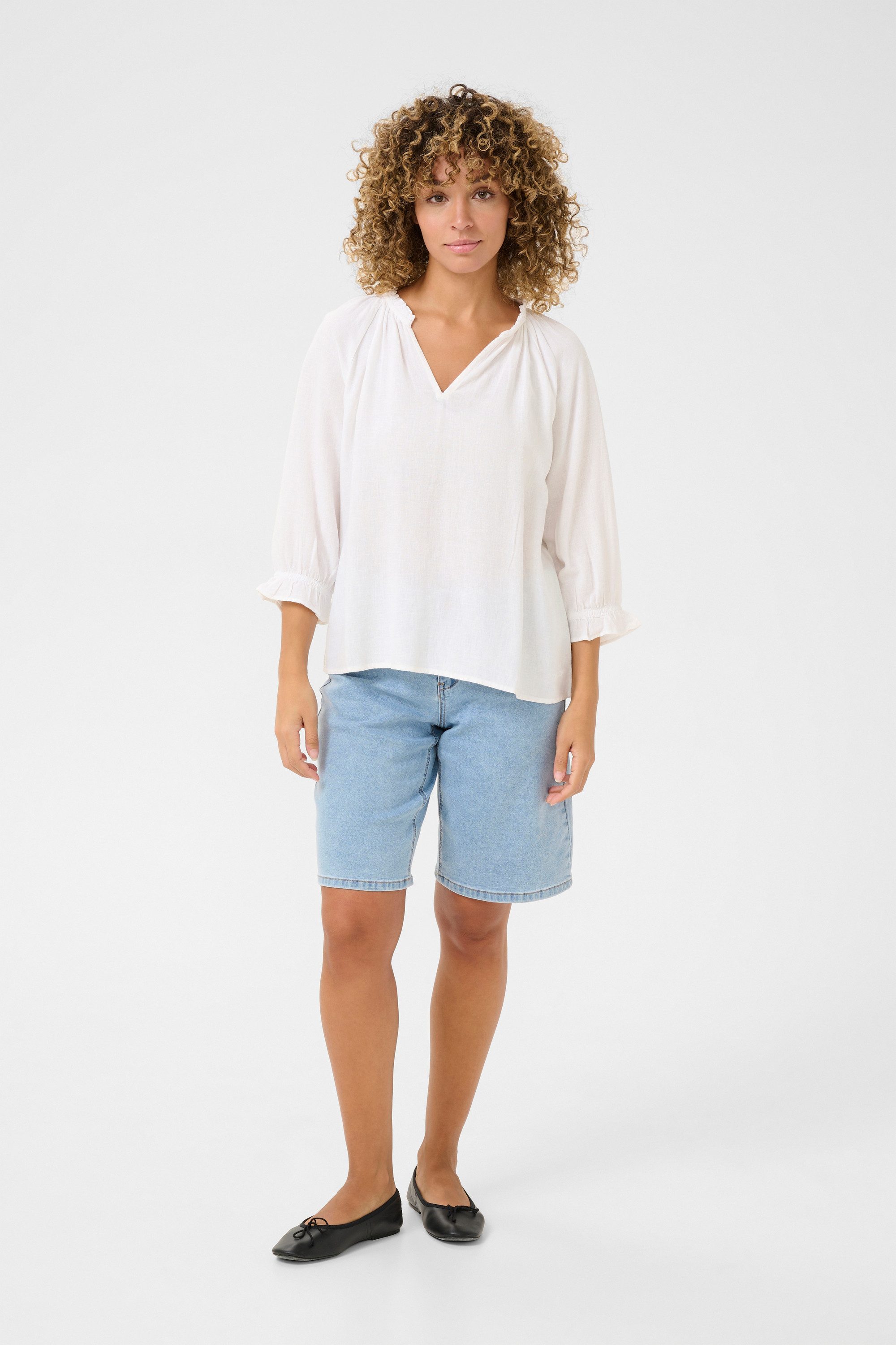 Langarmbluse Langarm-Bluse CRVenta