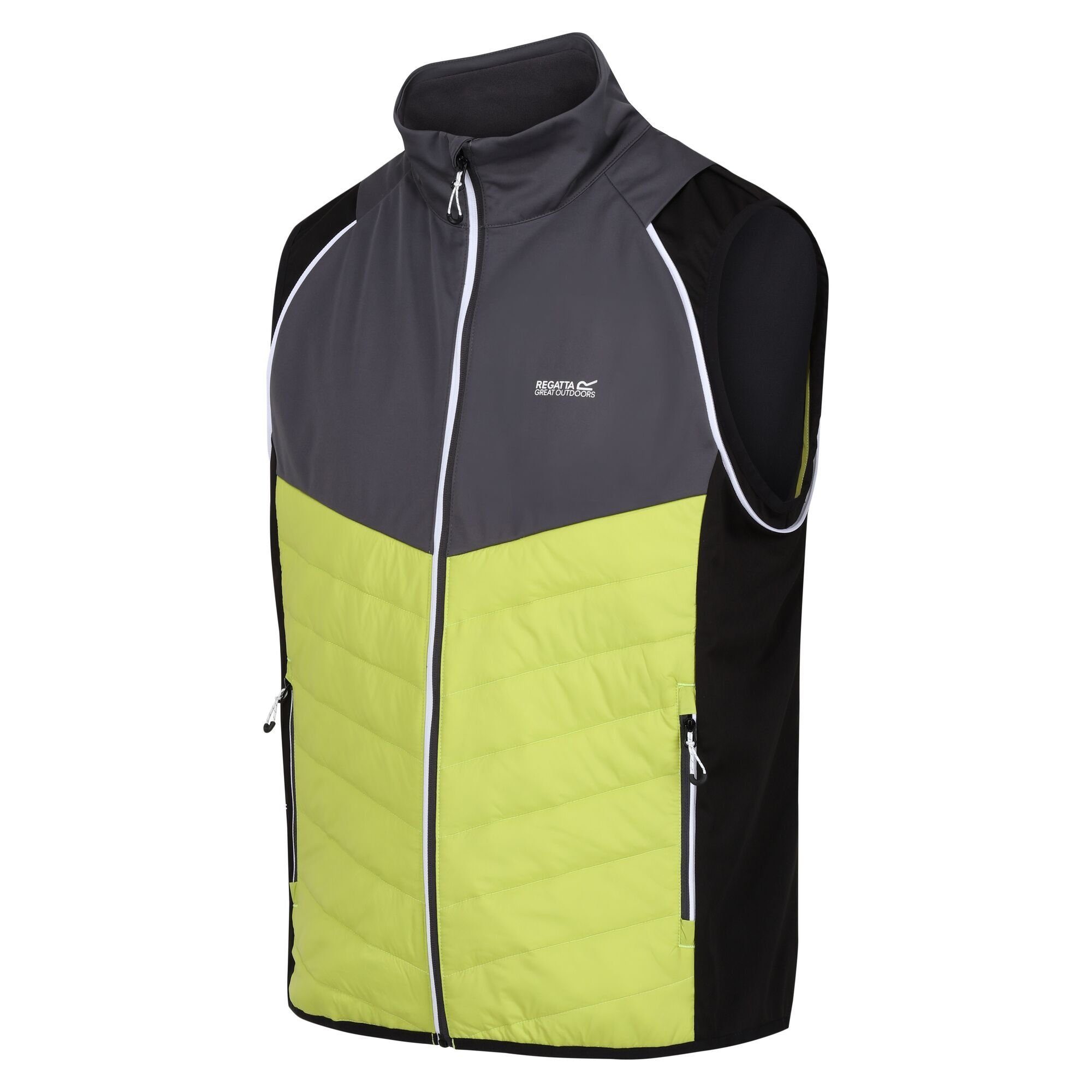 Funktionsjacke Regatta wind- SlGry/GrnAlg Steren und Herren, für wasserabweisend