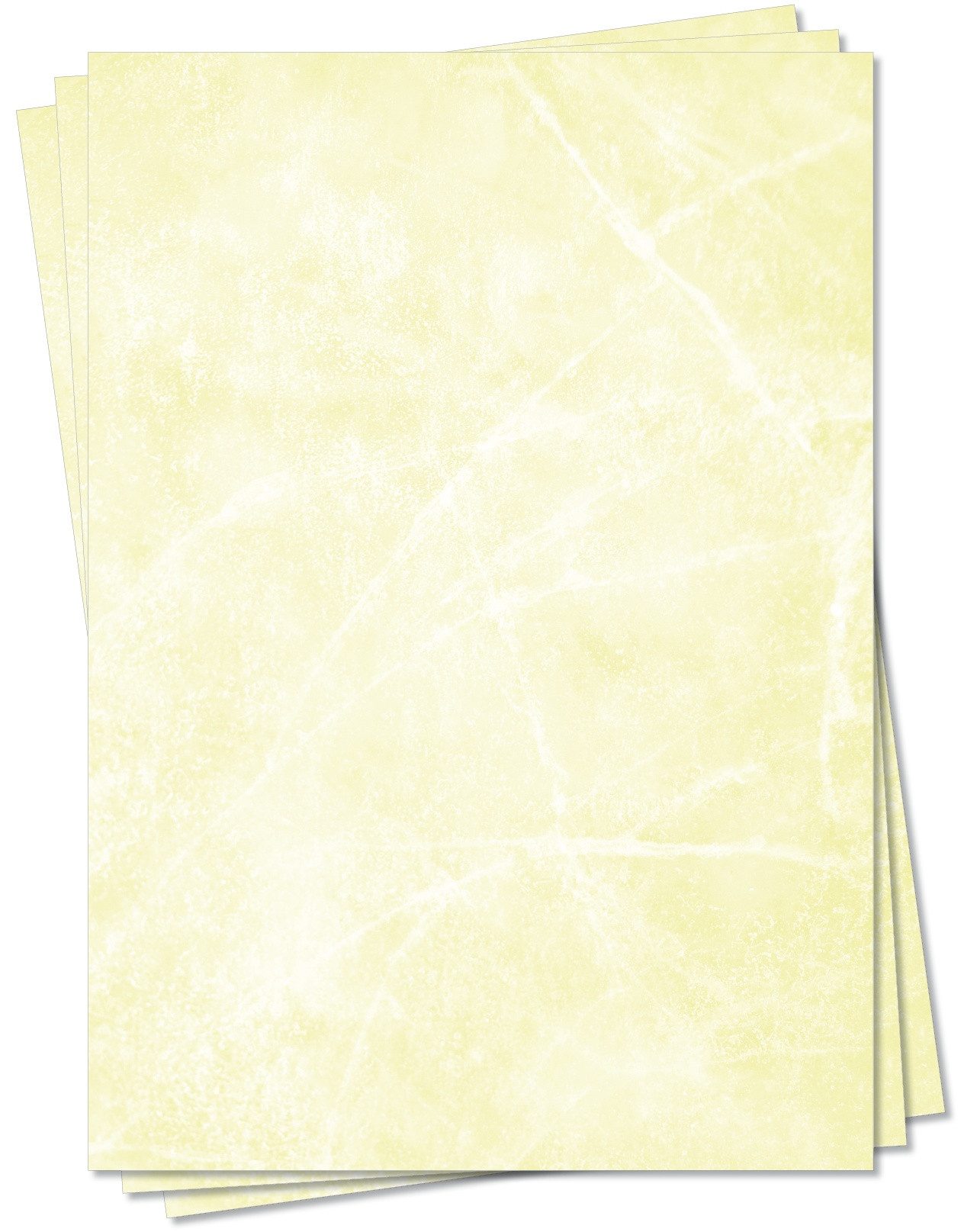 Briefpapier Gastronomie Papier - Eis Marmor DIN A4 / DIN A5 / DIN A6 Marmorpapier