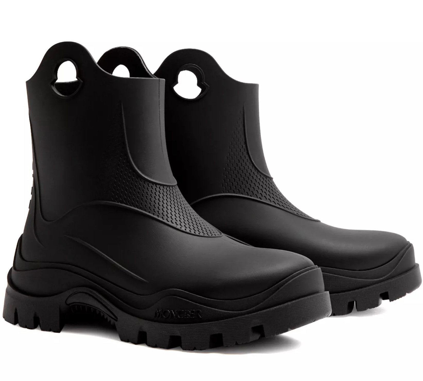 MONCLER Misty Rain Boots Stiefeletten Резиновые сапоги Robuste EVA-Profilsohle, optimalen Halt auf rutschigen Oberflächen