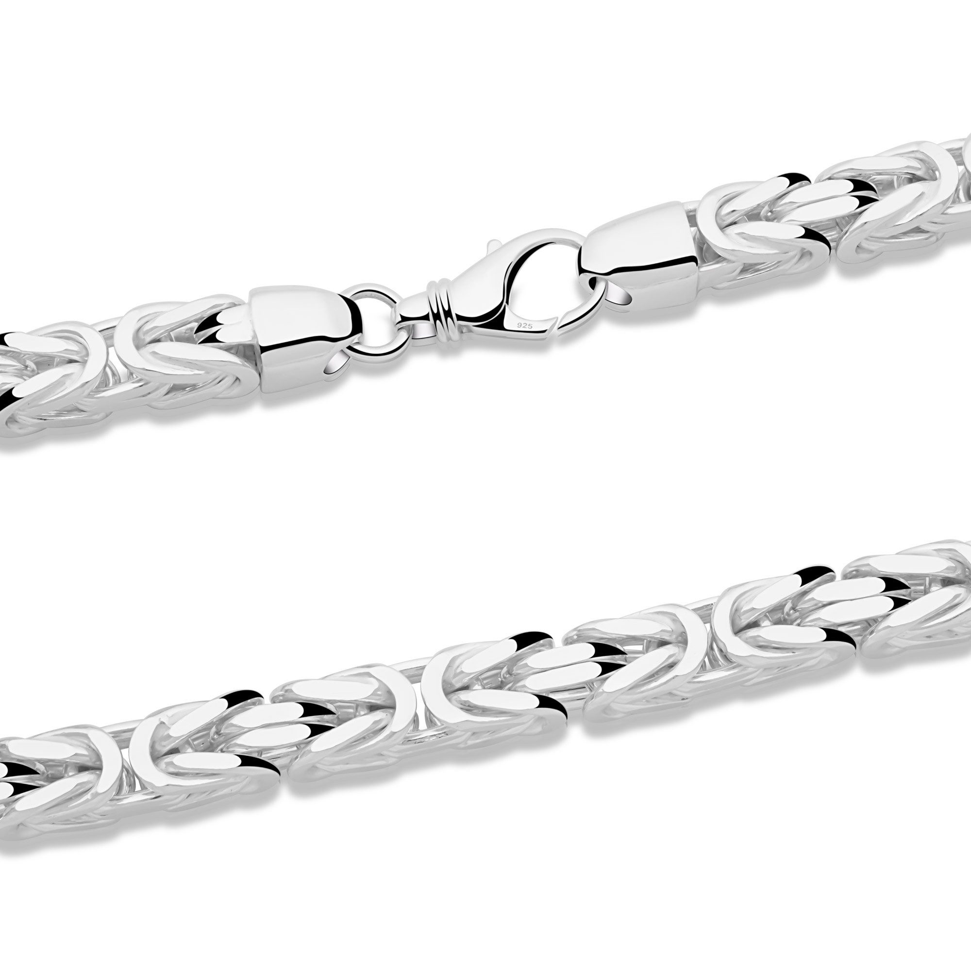 Tony Fein Silberkette Königskette 12mm Vierkant günstig online kaufen