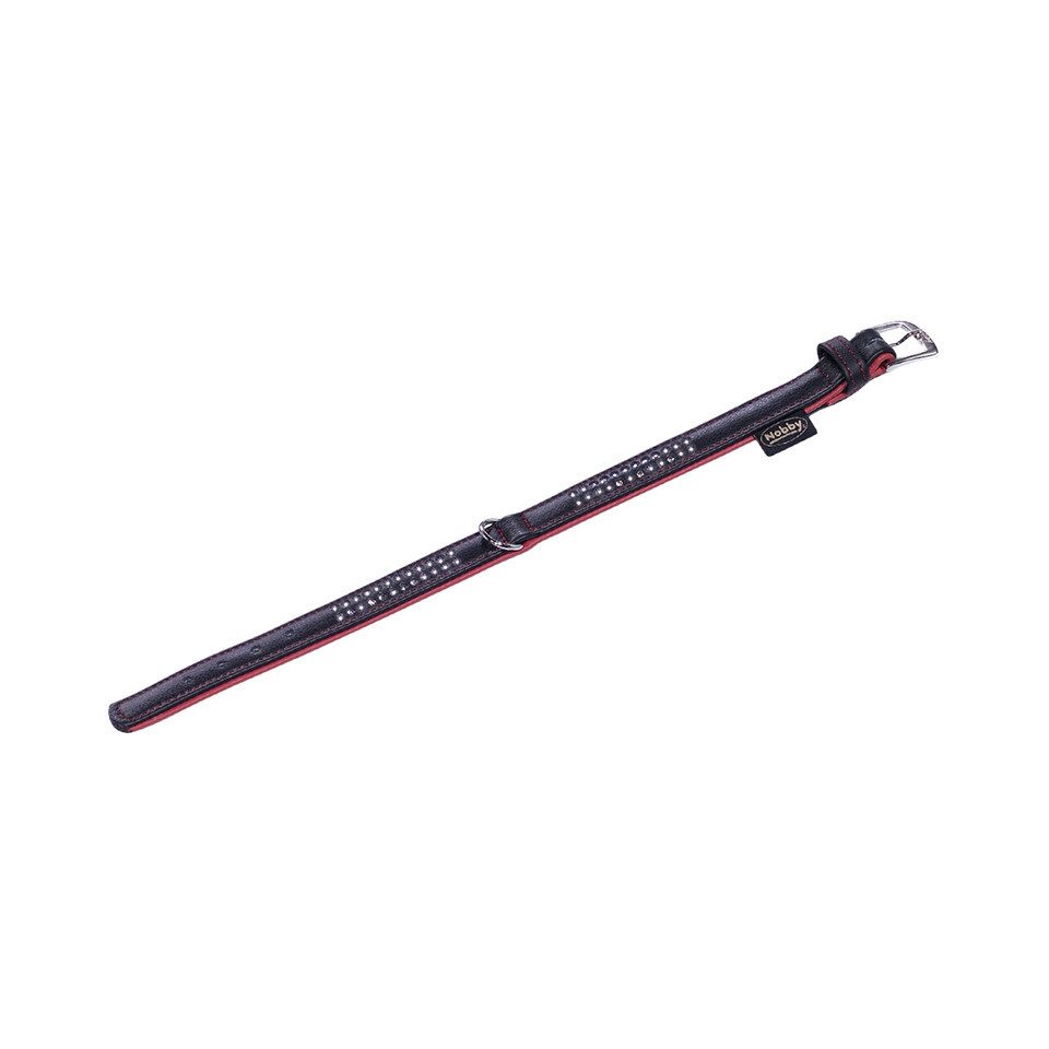 Nobby Hunde-Halsband Halsband Pacific Deluxe zweireihig rot
