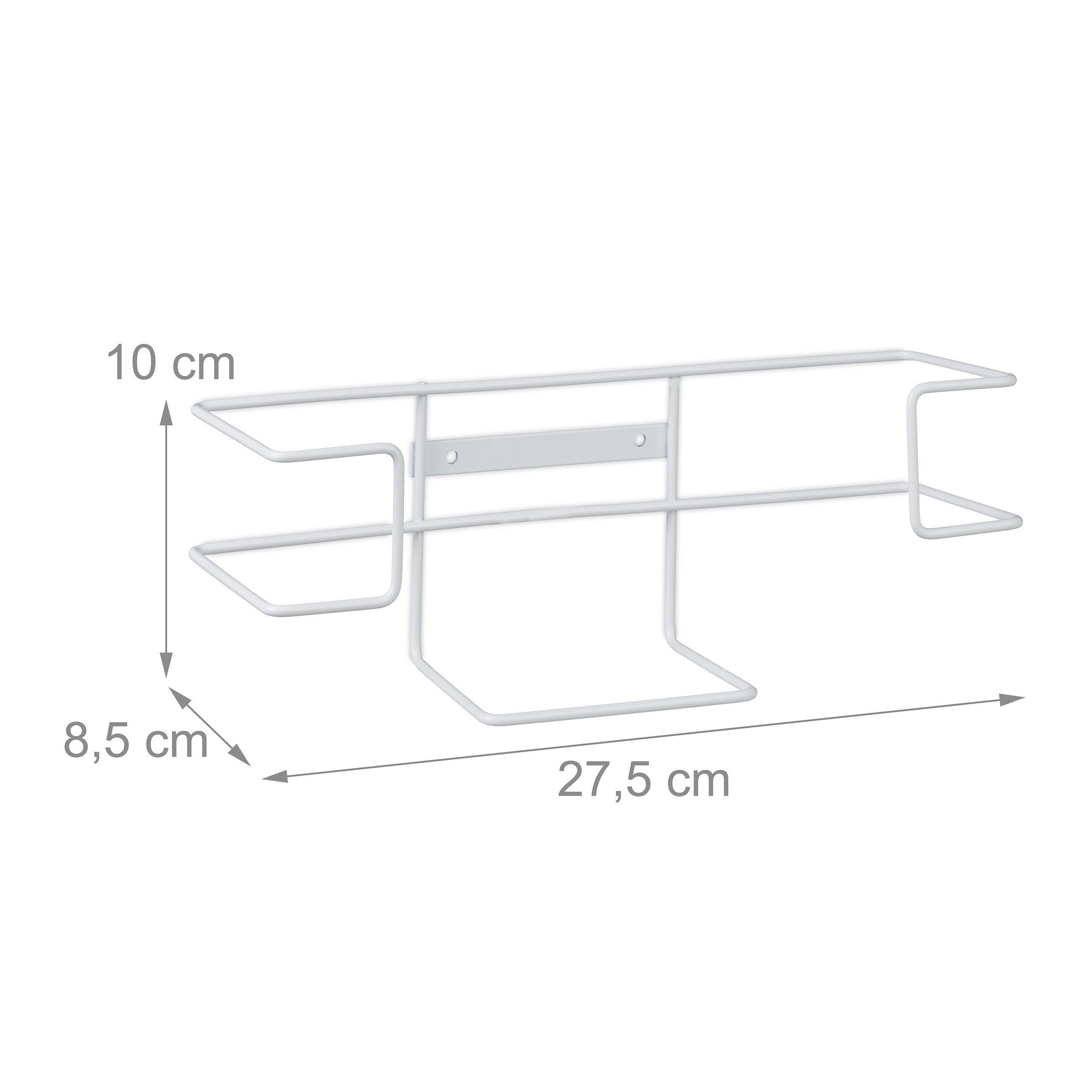 relaxdays Einweghandschuhe Handschuhspender 2er Set
