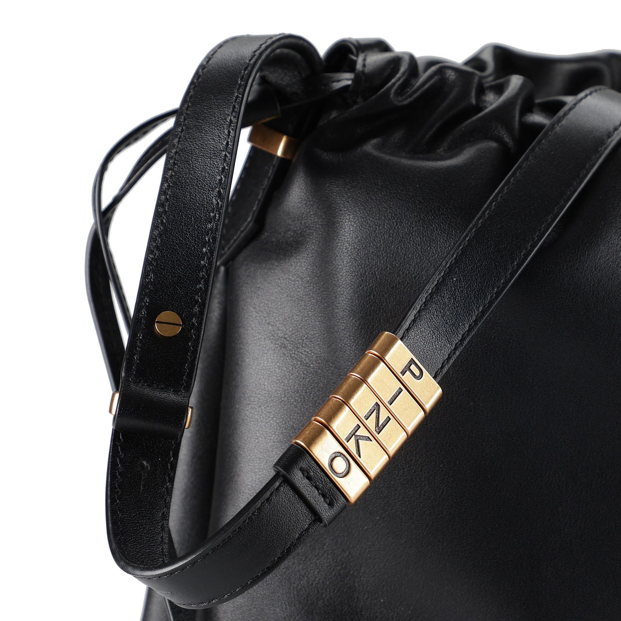PINKO Schultertasche Slouchy, Leder