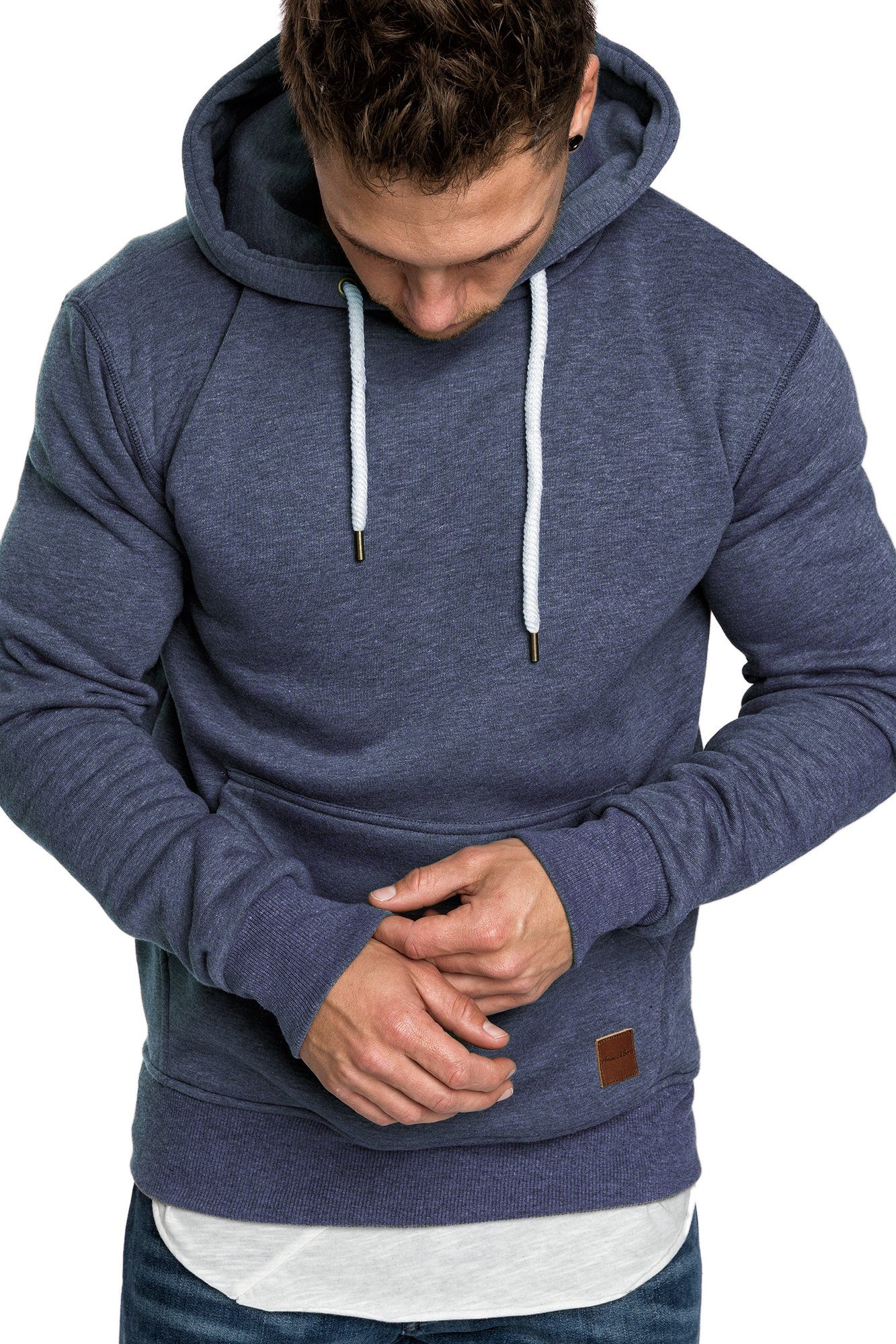 REPUBLIX Sweatshirt GRIFFIN Herren Basic Kapuzenpullover Hoodie