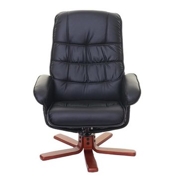 MCW Relaxsessel MCW-E30, 360° drehbar, Sessel durch Gewichtsverlagerung neigbar, inkl. Taschen