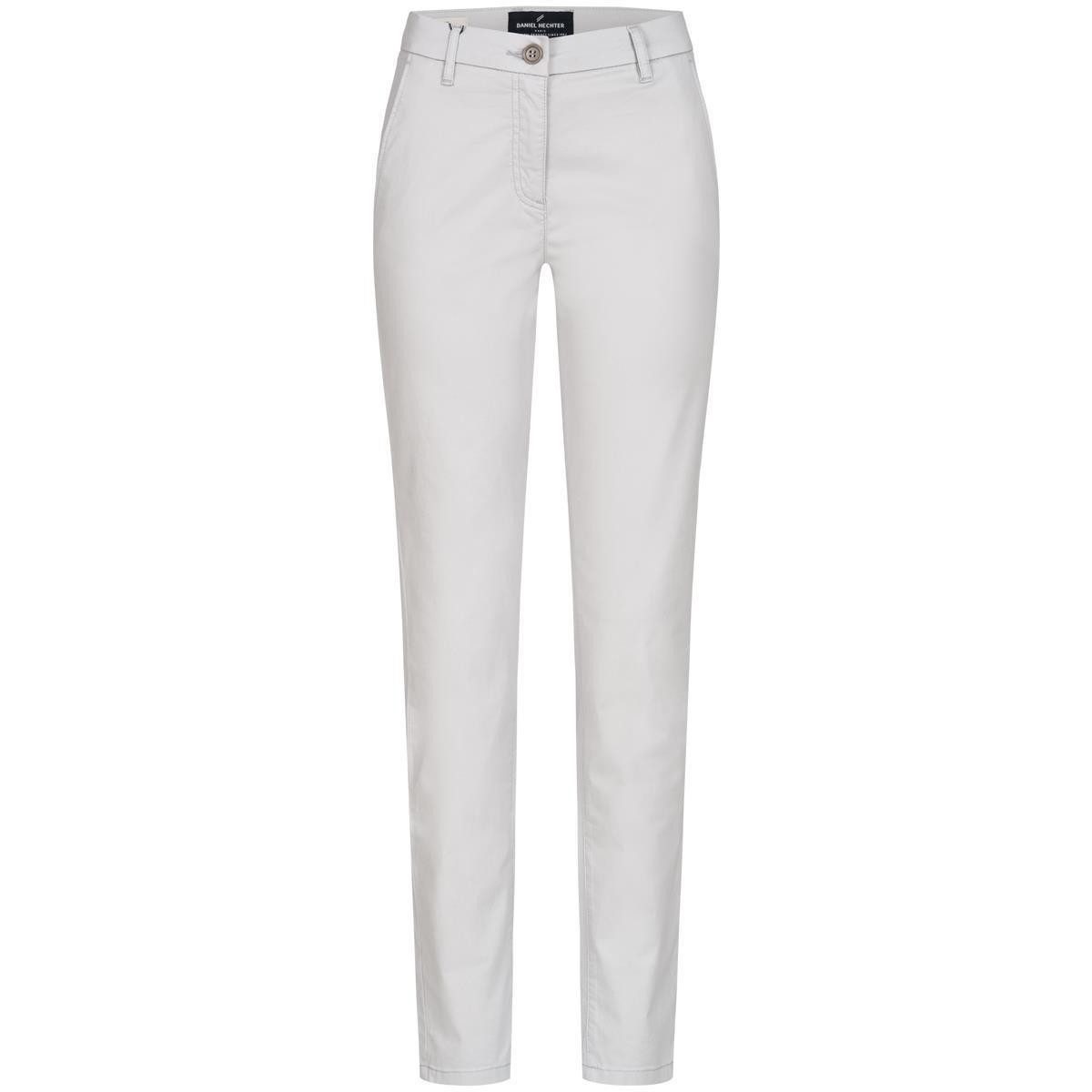 HECHTER PARIS Chinohose HECHTER Paris CASUAL Damen-Chino-Hose Modern-Fit Hellgrau