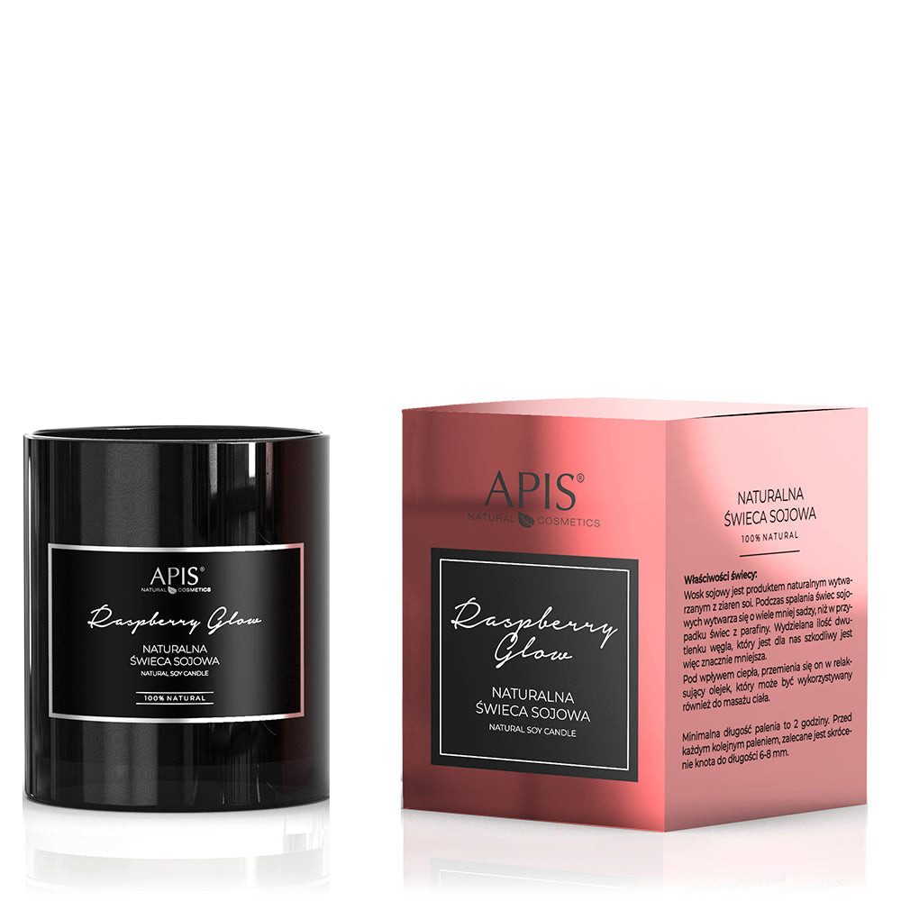 Apis Natural Cosmetics Duftkerze APIS NATURAL RASPBERRY GLOW, Duftkerze