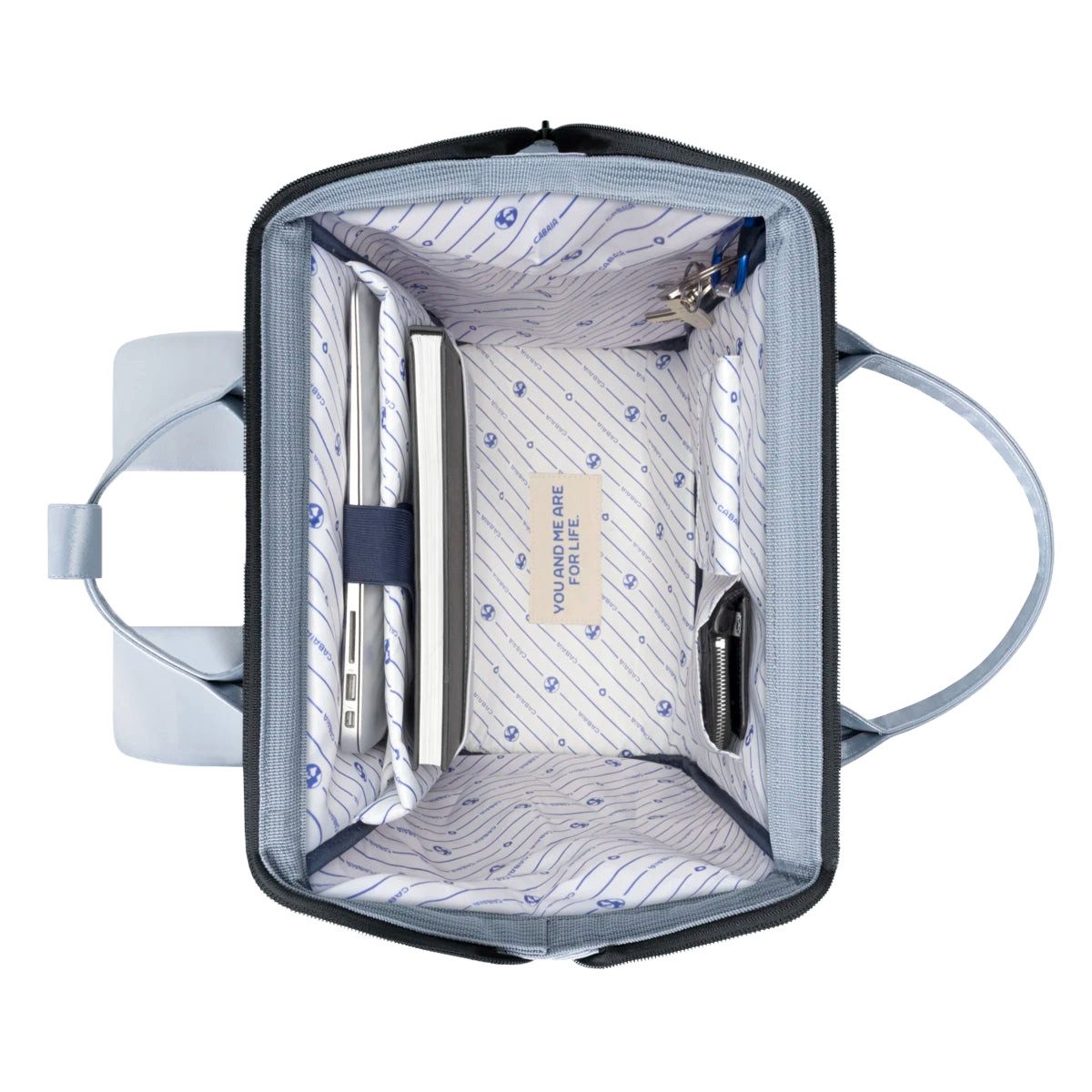 CABAIA Rucksack Large Fiji (kein Set), recycelten Materialien