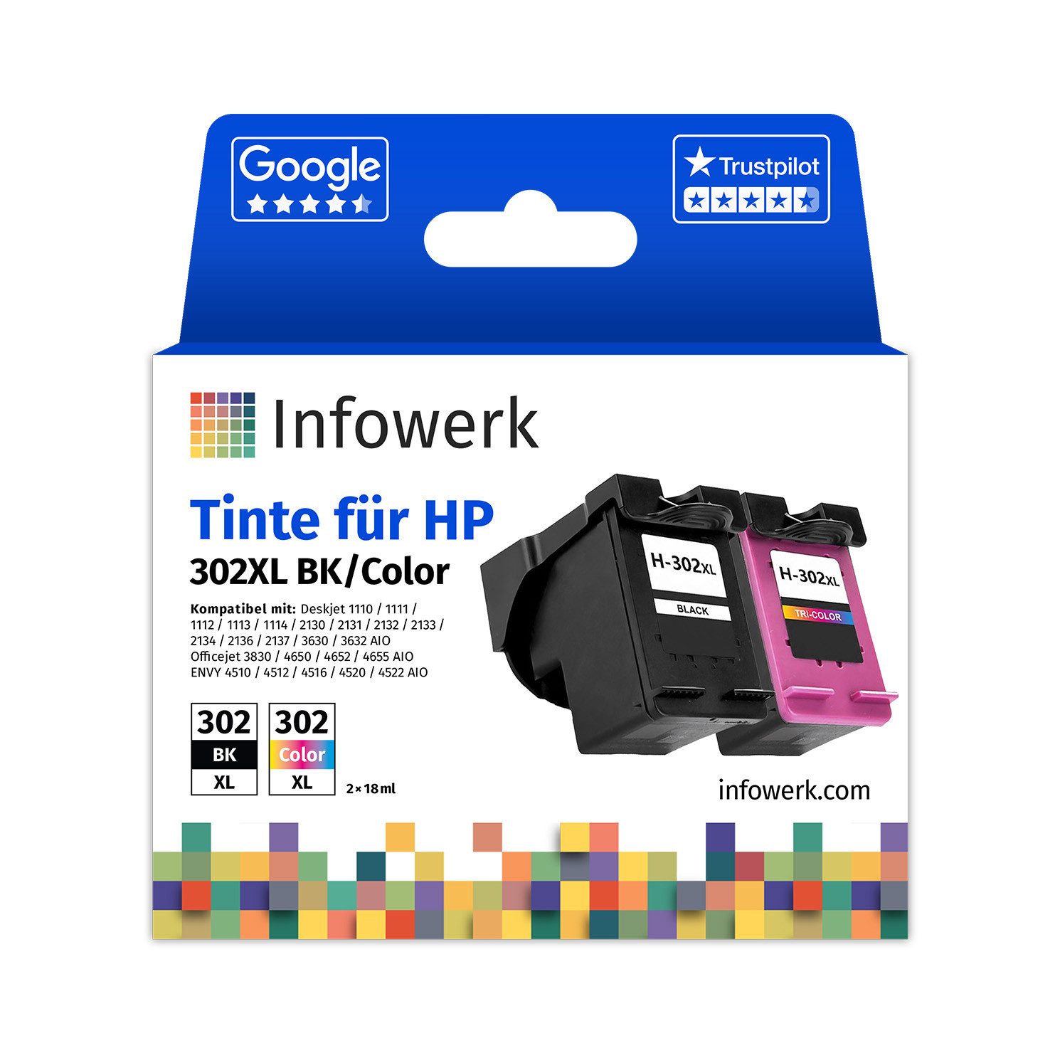 Infowerk Tintenpatrone (3-tlg)