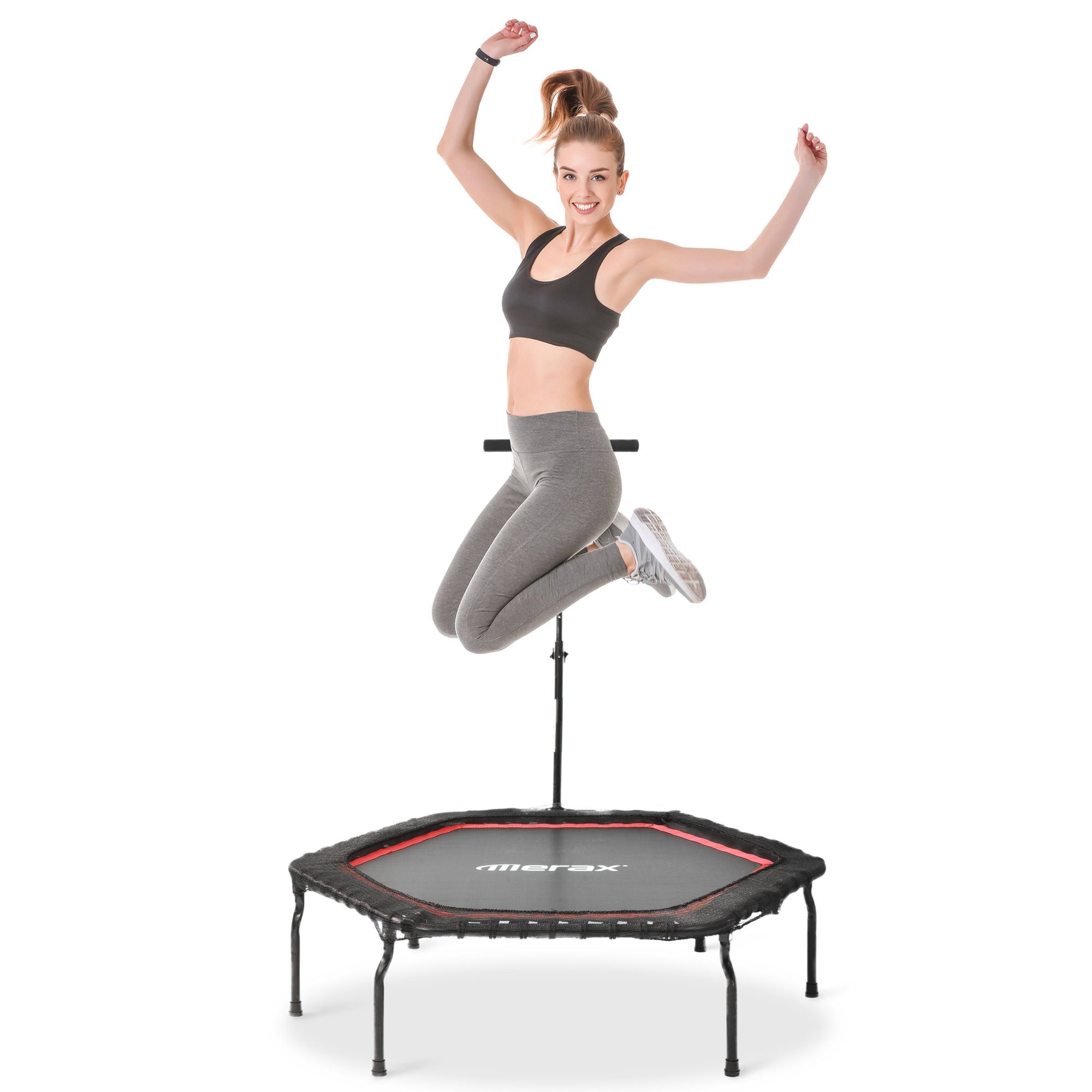 Merax Gartentrampolin, Ø 127,00 cm, Trampolin Kindertrampolin Komplettset