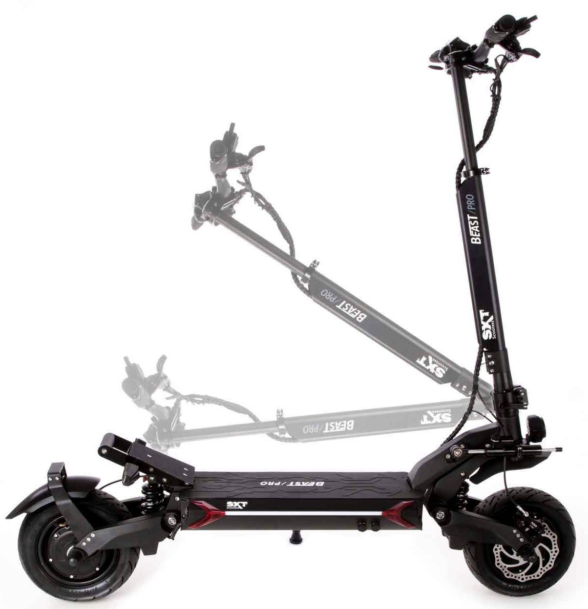 SXT 85 PRO, bis E-Scooter Beast zu 40 Scooters km/h, SXT Reichweite km