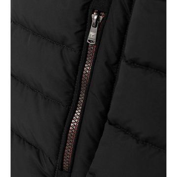 CASAMODA Steppjacke Übergrößen Steppjacke schwarz Micro-Struktur CasaModa