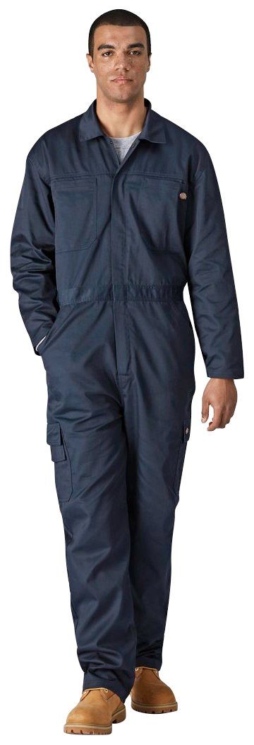 Dickies Overall Tunnel-Taillenband Seitlich Standard Beinlänge, Reißverschluss, Everyday-Coverall Arbeitsbekleidung mit elastisch mit
