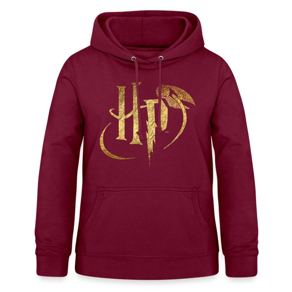 Spreadshirt Hoodie Harry Potter HP Logo Damen Hoodie (1-tlg)