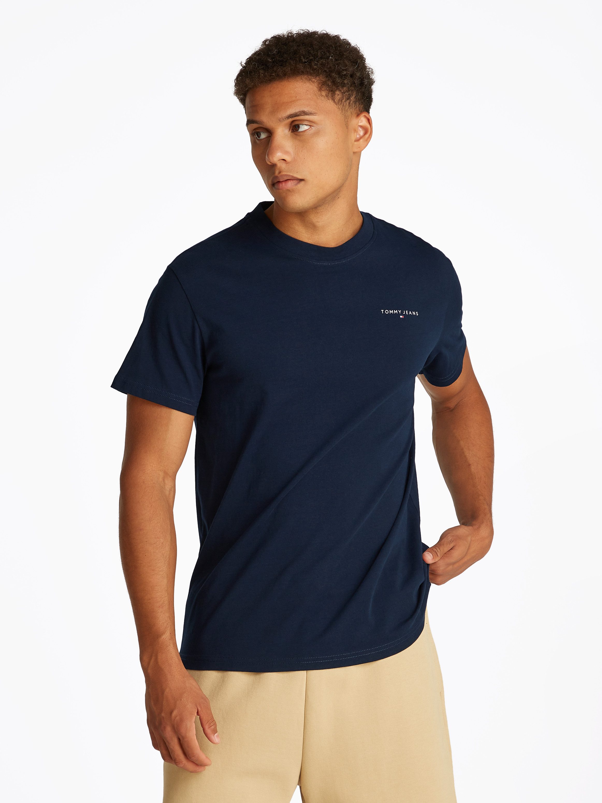 Tommy Jeans T-Shirt TJM SLIM LINEAR günstig online kaufen