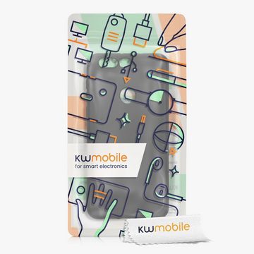 kwmobile Handyhülle Hülle für Honor 8 / 8 Premium, Hülle Silikon - Soft Handyhülle - Handy Case Cover - Schwarz matt