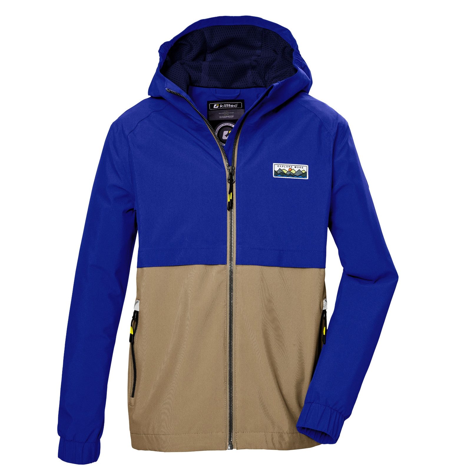 Killtec Regenjacke Boys Jacket mit vielen funktionellen Eigenschaften
