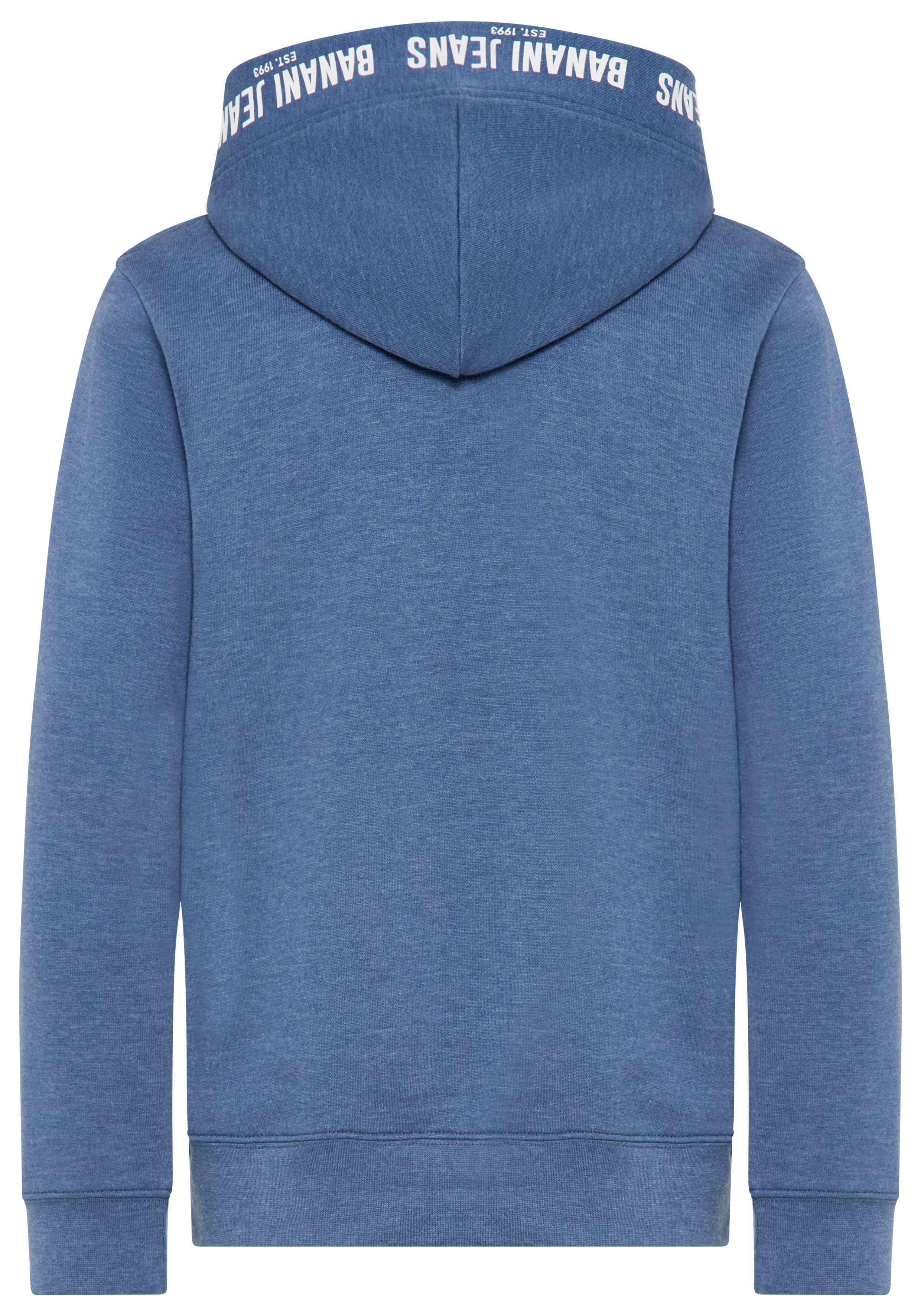 Bruno Banani Kapuzensweatshirt Hoodie mit Logo-Drucken für Jungen Für TEENS, Hoodie mit Logo-Drucken