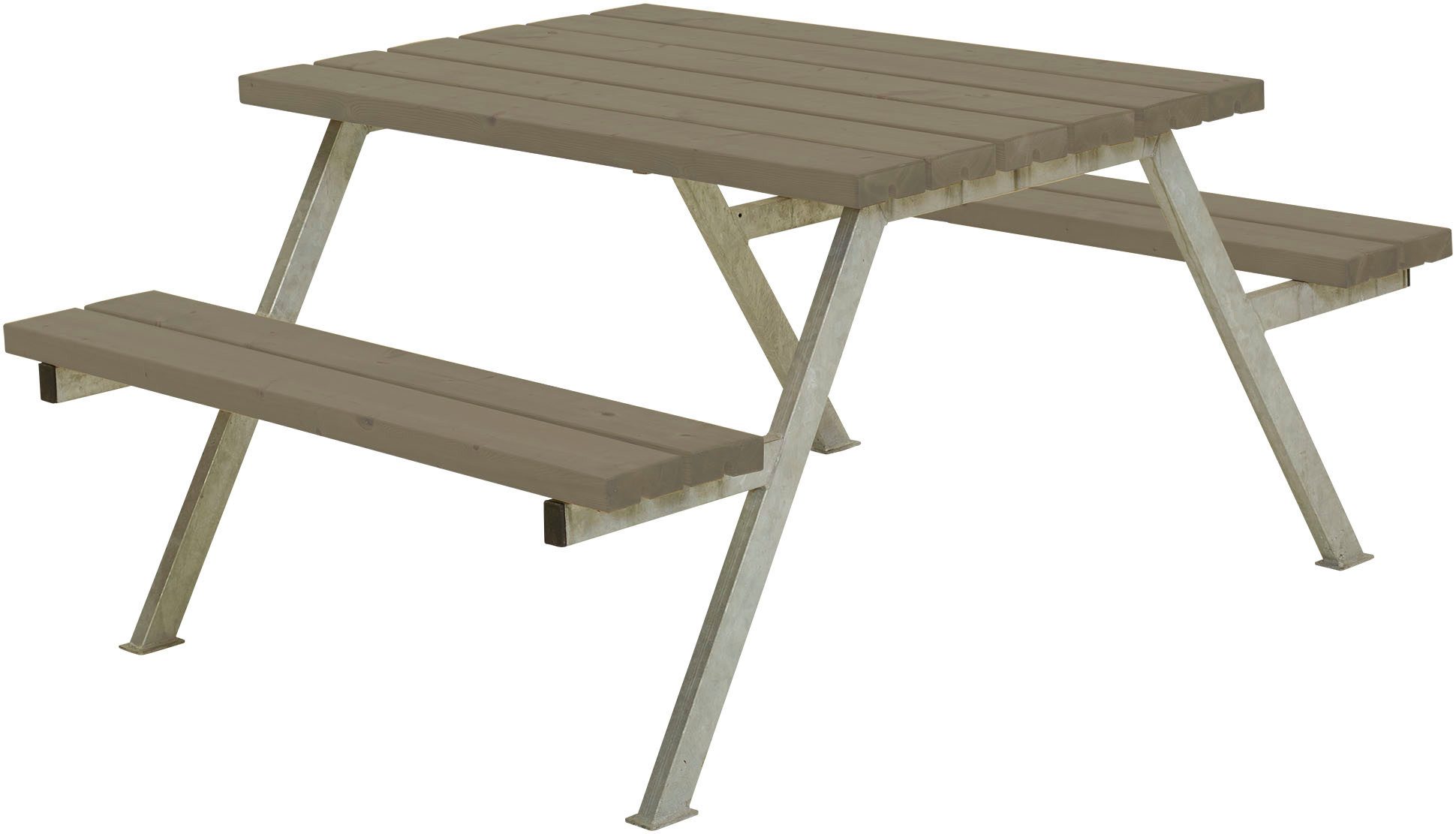 PLUS Garten-Essgruppe Alpha Kombimöbel, (1-tlg), 118x161x73/45 cm