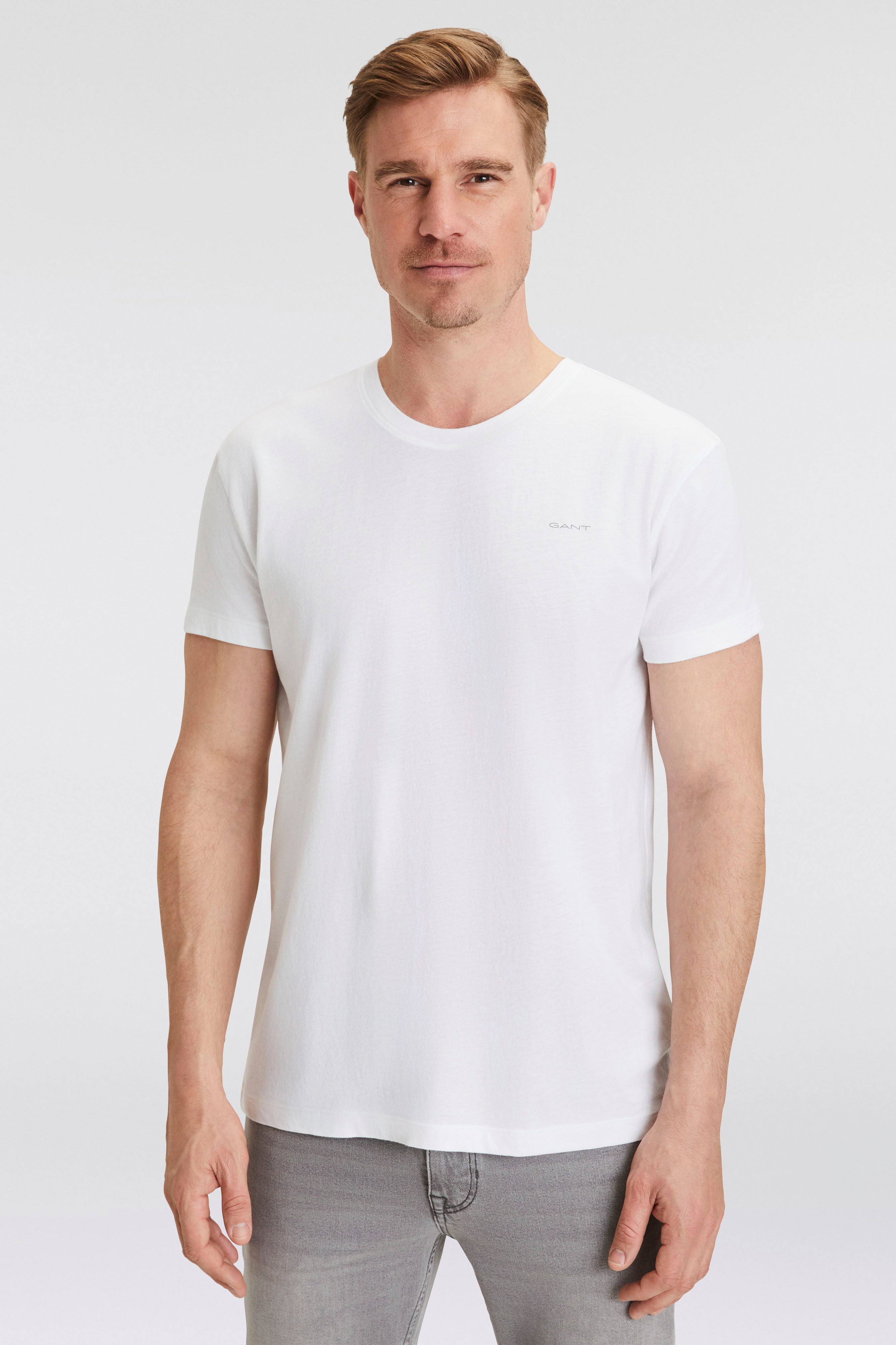Gant Kurzarmshirt V-NECK T-SHIRT 2-PACK Mit günstig online kaufen