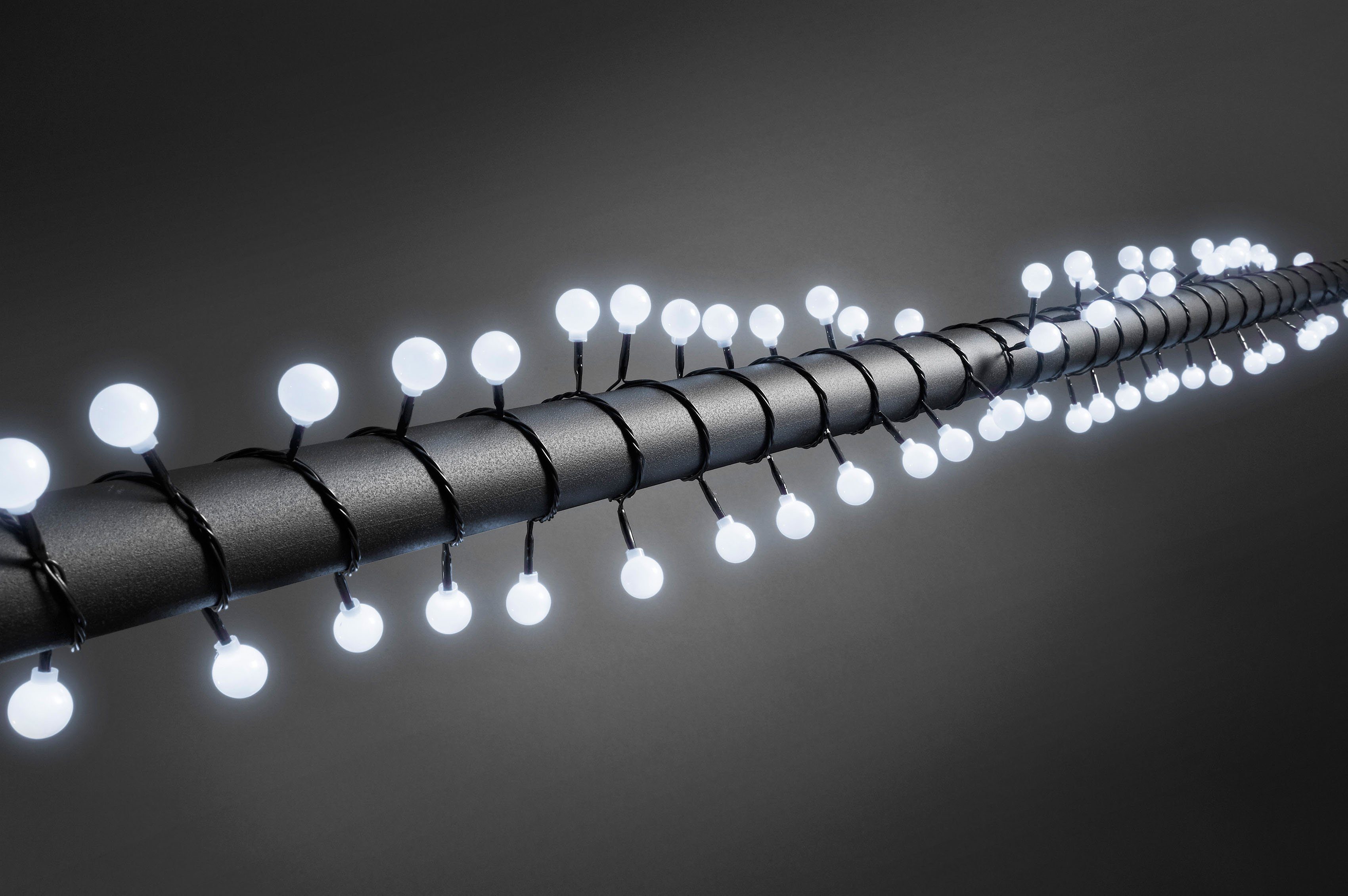KONSTSMIDE LED-Lichterkette Weihnachtsdeko aussen, 80-flammig, LED Globelic günstig online kaufen