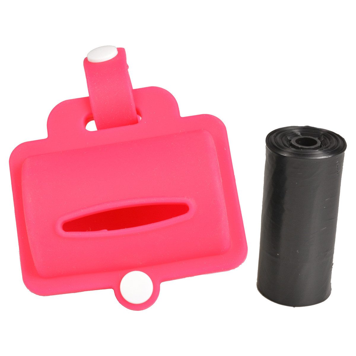 Hundekotbeutel Hundekotbeutelspender Silikon rosa