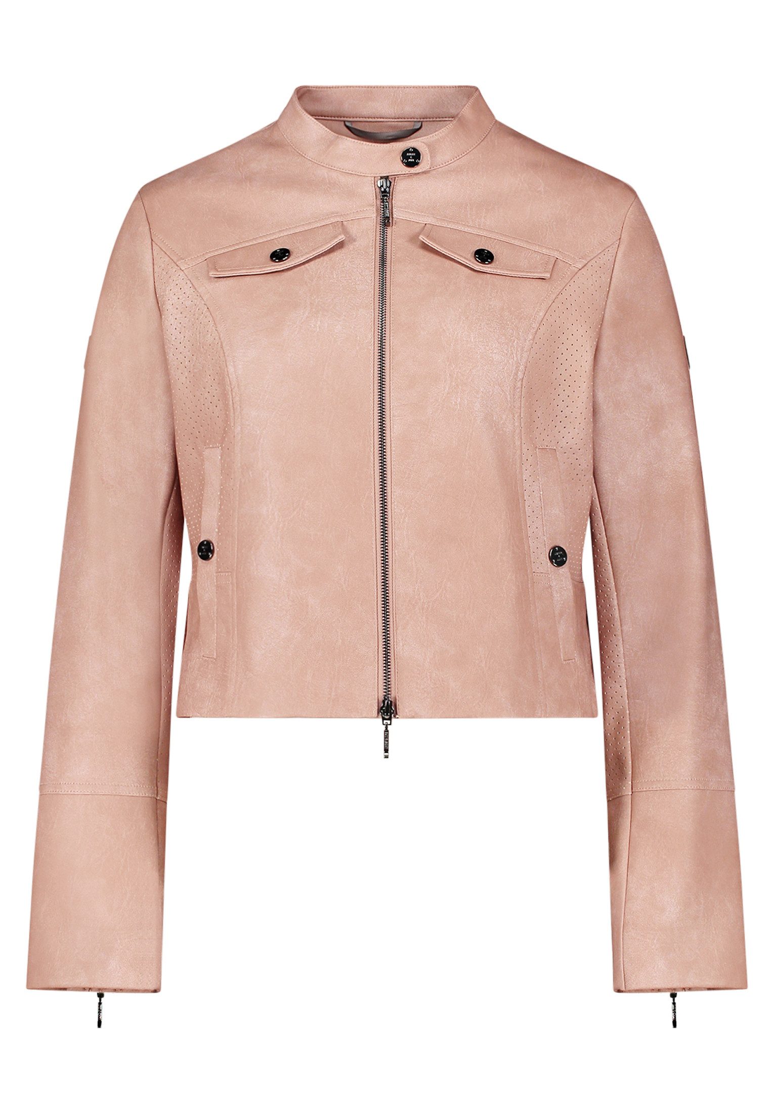 Amber & June Canvasjacke Damen mit Stehkragen