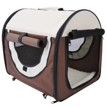 PawHut Tiertransportbox Hundetransportbox in Größe S bis 10 kg