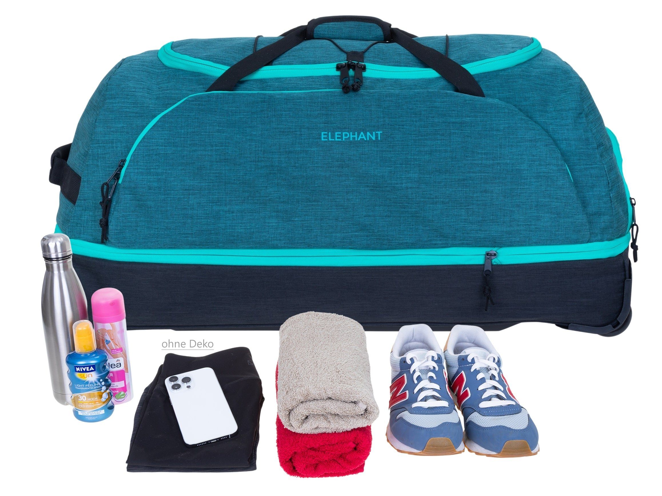 ELEPHANT Weichgepäck-Trolley Cruiser Trolley 100-135 L Reisetasche Travel, Tasche Softcase Gepäck Reise Urlaub Trolly – Bild 5 von 5