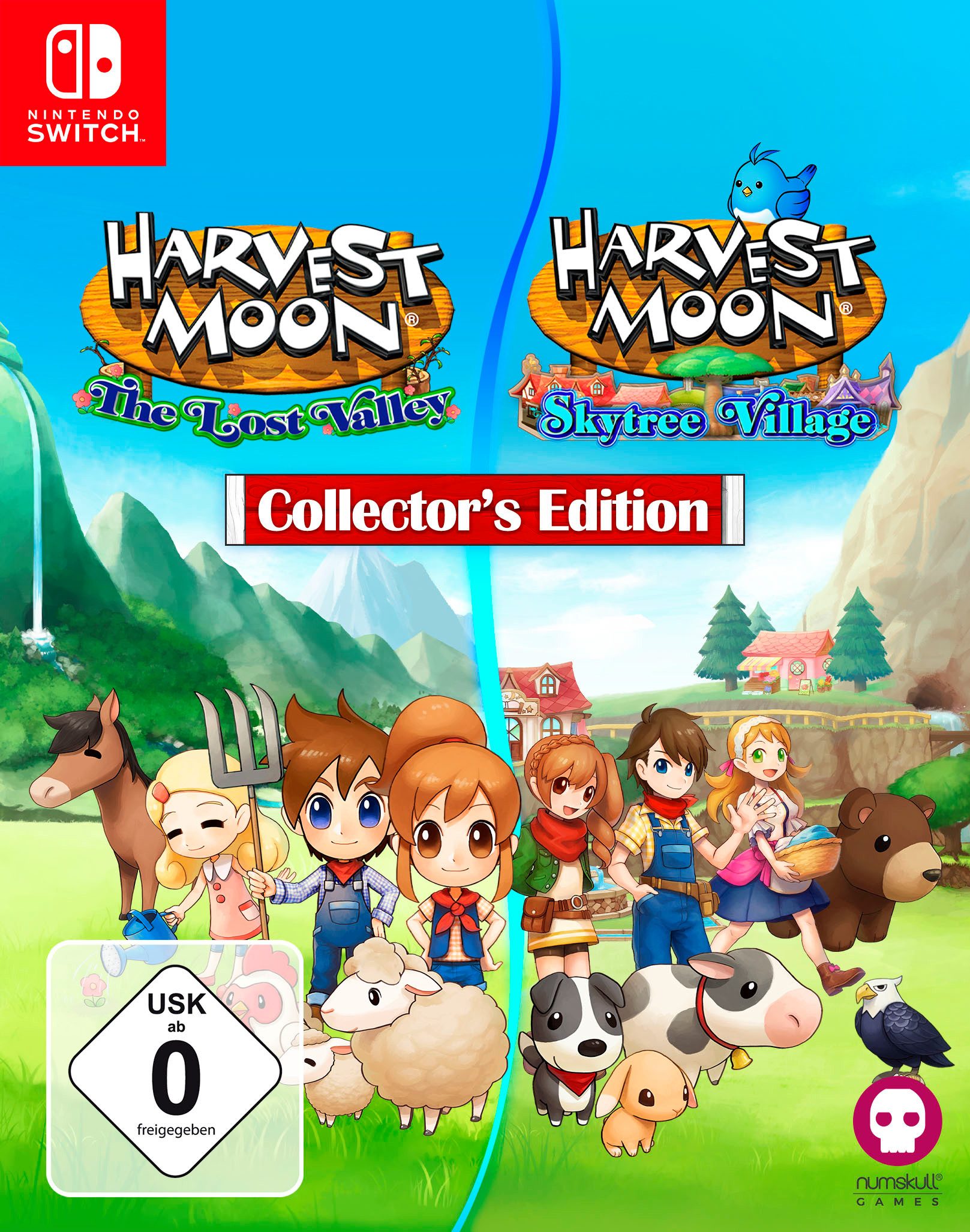 Harvest Moon The Lost Valley & Skytree Village - Collector's Edition Nintendo Switch