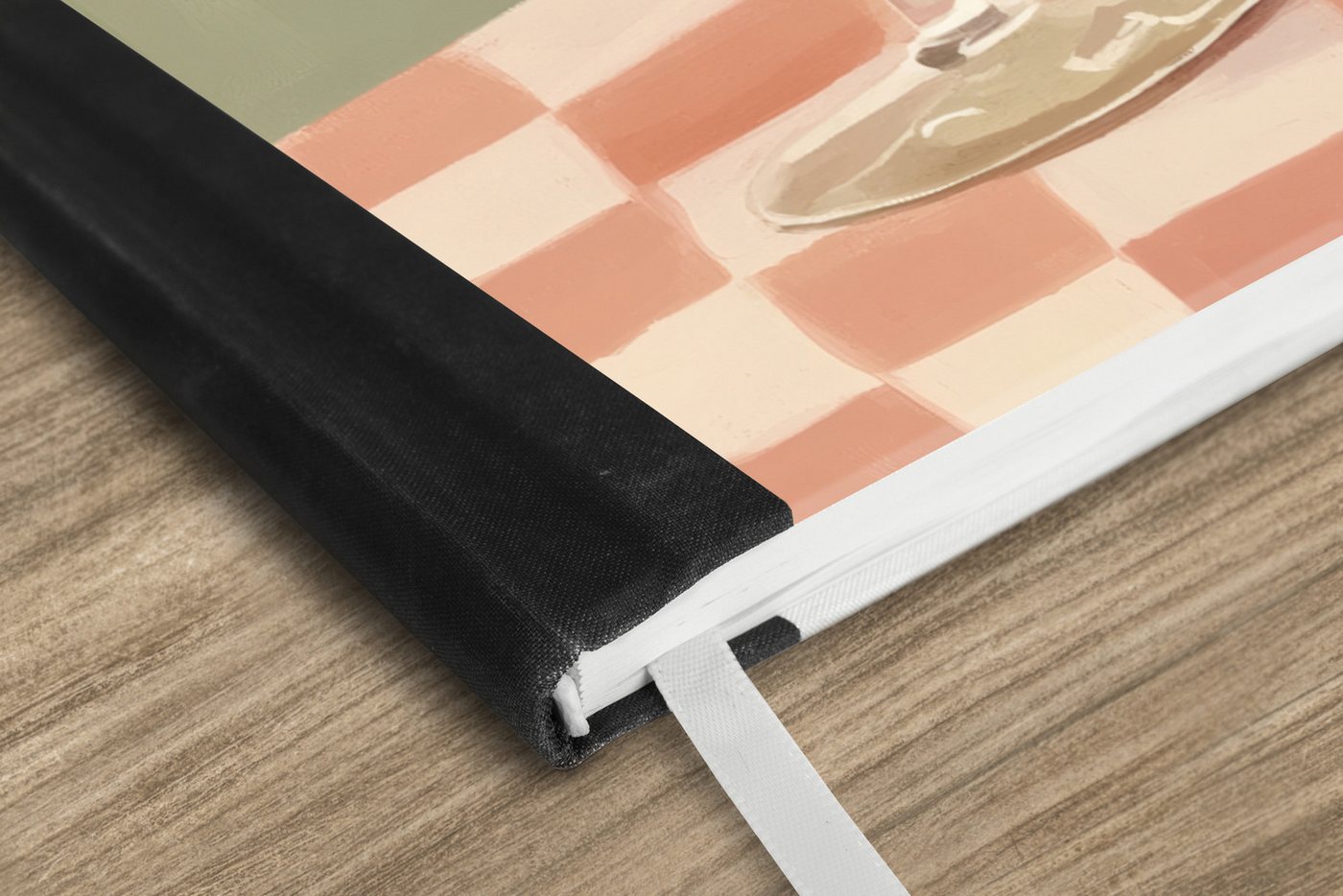 Thumbnail - MuchoWow Notizbuch Zitronen - Glas - Tischtuch - Blockiert, Notebook, Notizblock a5, Tagebuch, Journal Liniert